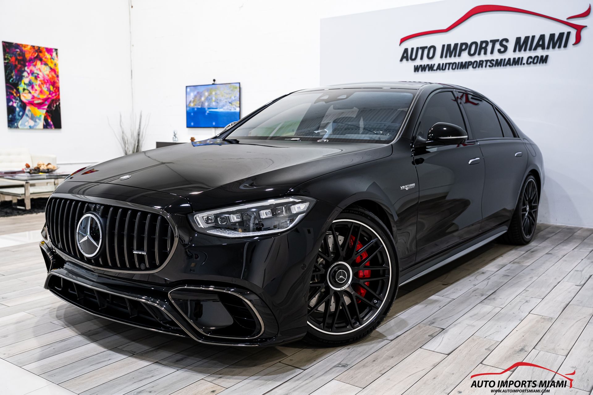 Obsidian Black Metallic 2025 Mercedes-Benz S-Class Sedan All-Wheel Drive 9-Speed Automatic