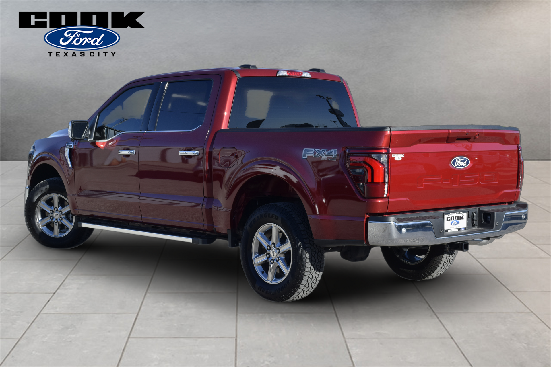 2025 Ford F-150 Lariat Red at Legacy Ford