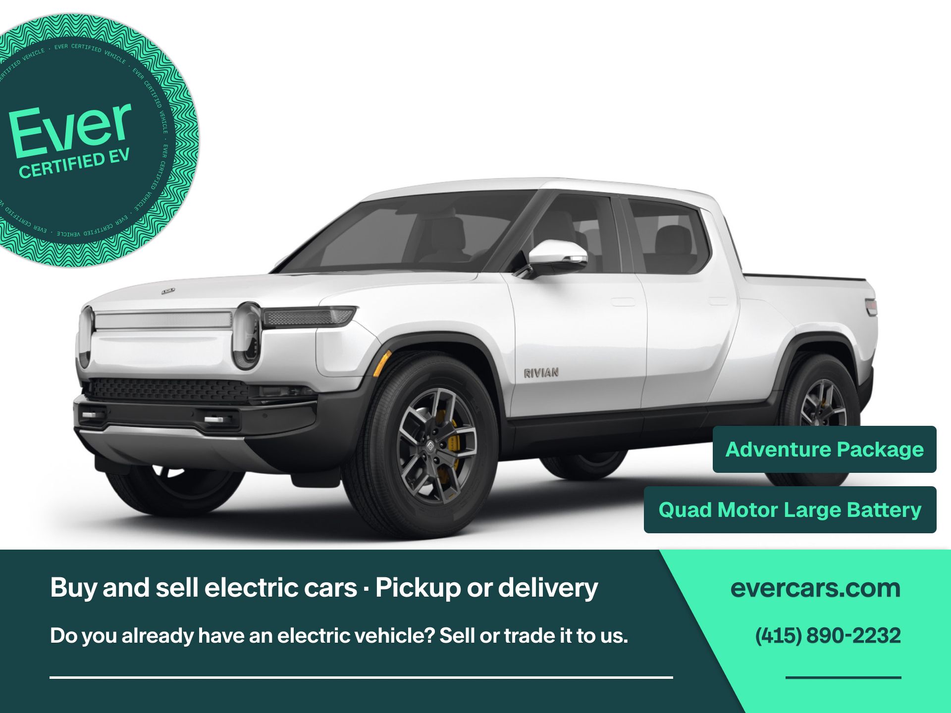 2022 Rivian R1T Adventure Crew Cab AWD
