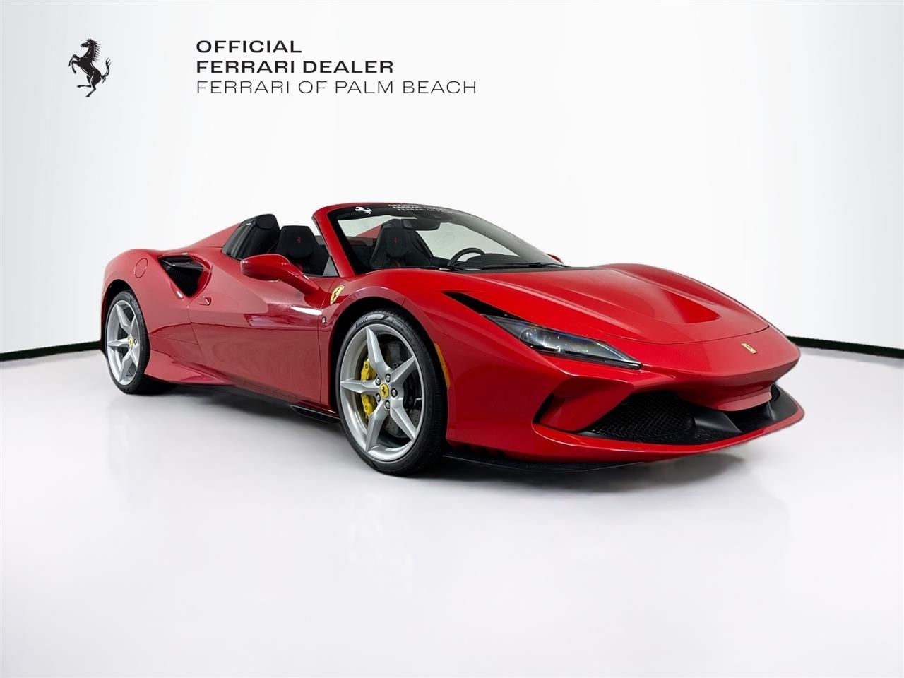 Rosso Corsa 2021 Ferrari F8 Spider RWD Convertible Rear-Wheel Drive 7-Speed Automatic