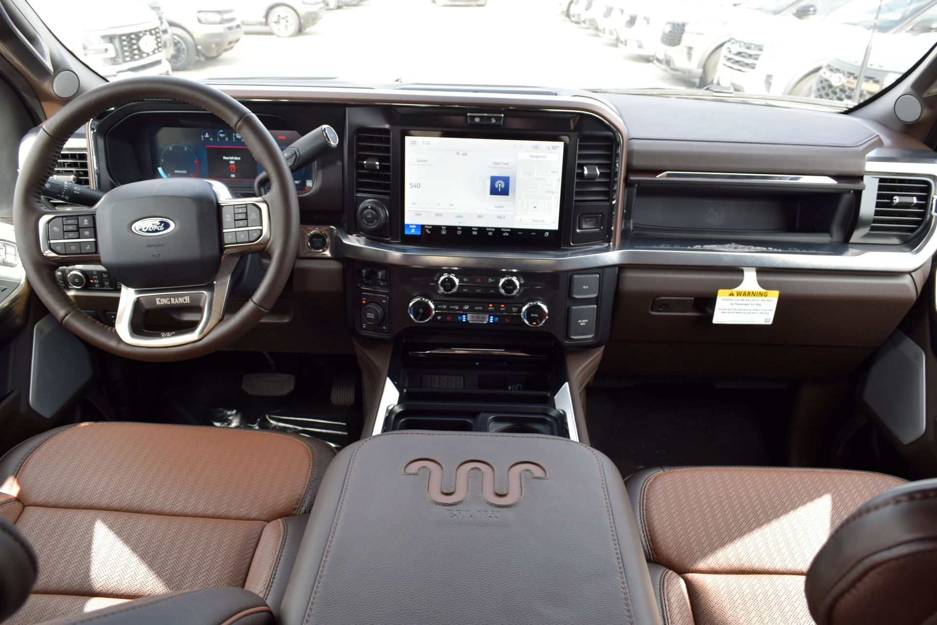2026 Ford F-250SD King Ranch White at DeMontrond Gulf Freeway