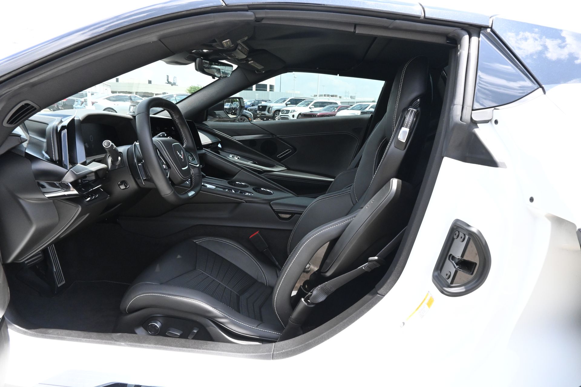 2026 Chevrolet Corvette Z06 White at Classic Elite Chevrolet Sugar Land