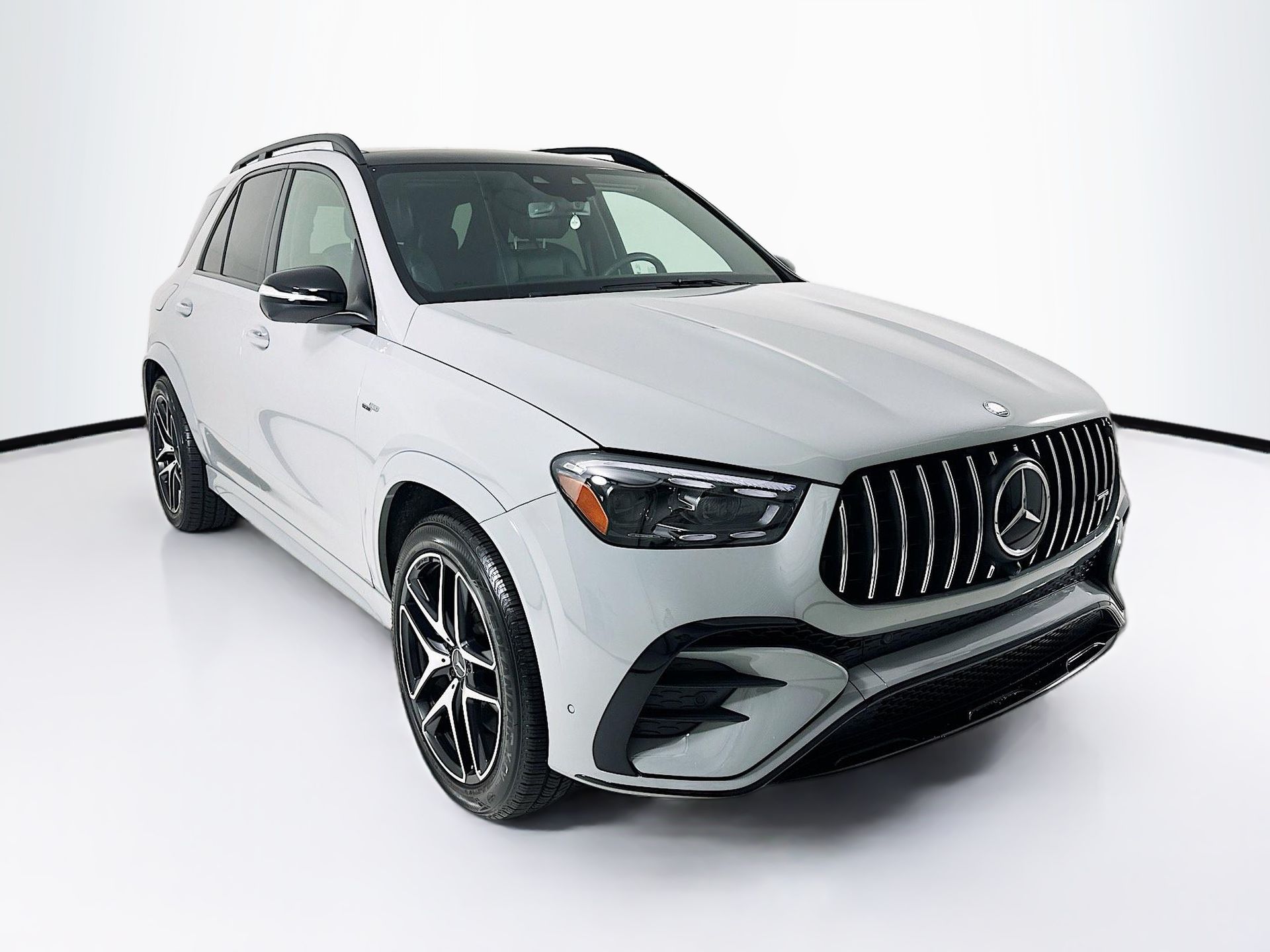 MANUFAKTUR Alpine Gray 2025 Mercedes-Benz GLE AMG GLE 53 4MATIC+ SUV / Crossover All-Wheel Drive 9-Speed Automatic