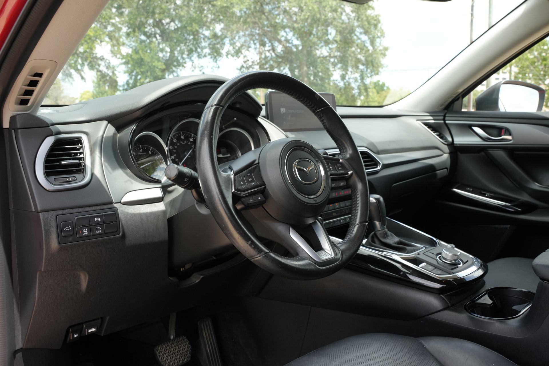 2021 Mazda CX-9 Touring Red at Joe Myers Mazda Kia