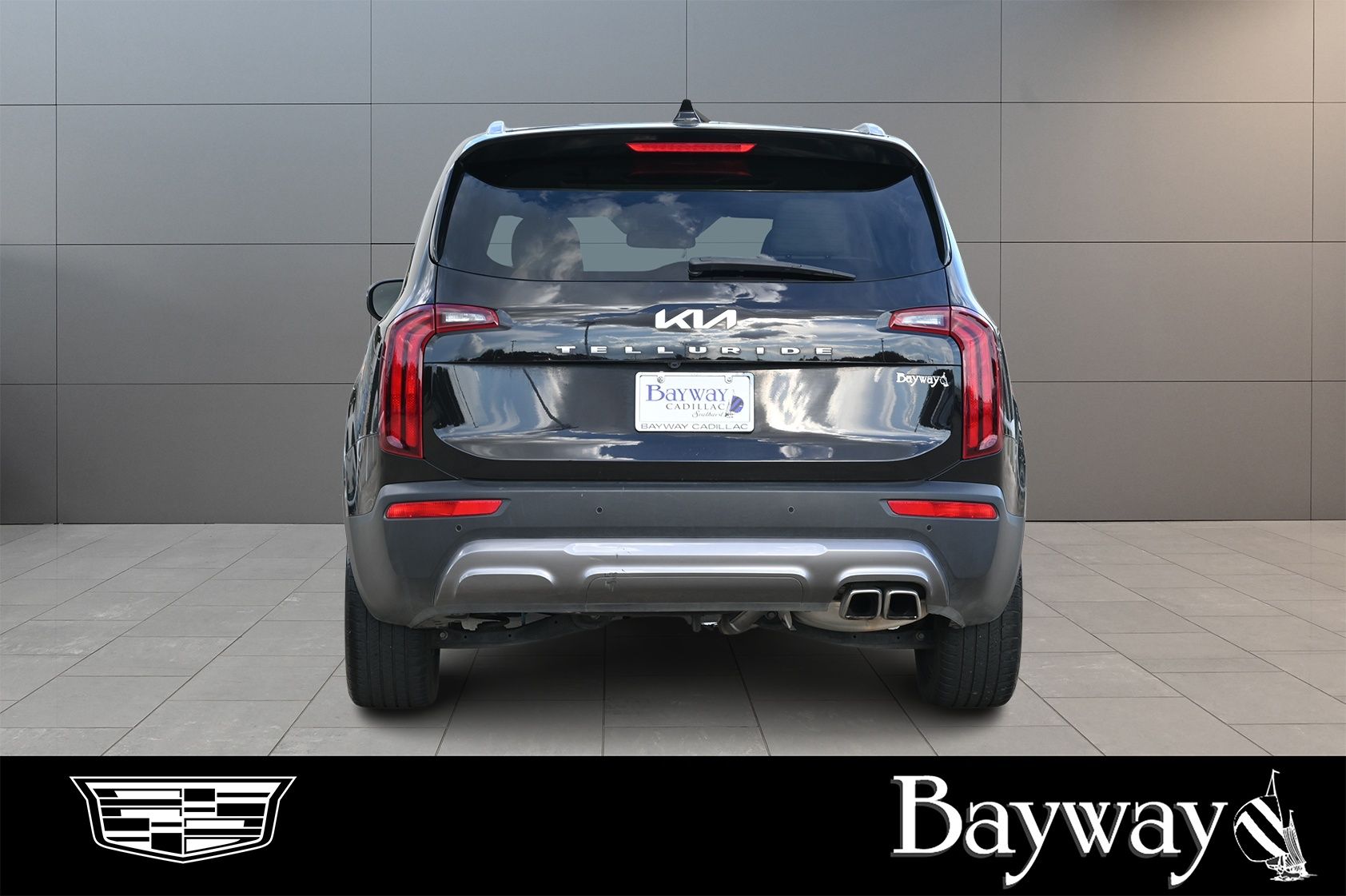2022 Kia Telluride S Black at DeMontrond Auto Country