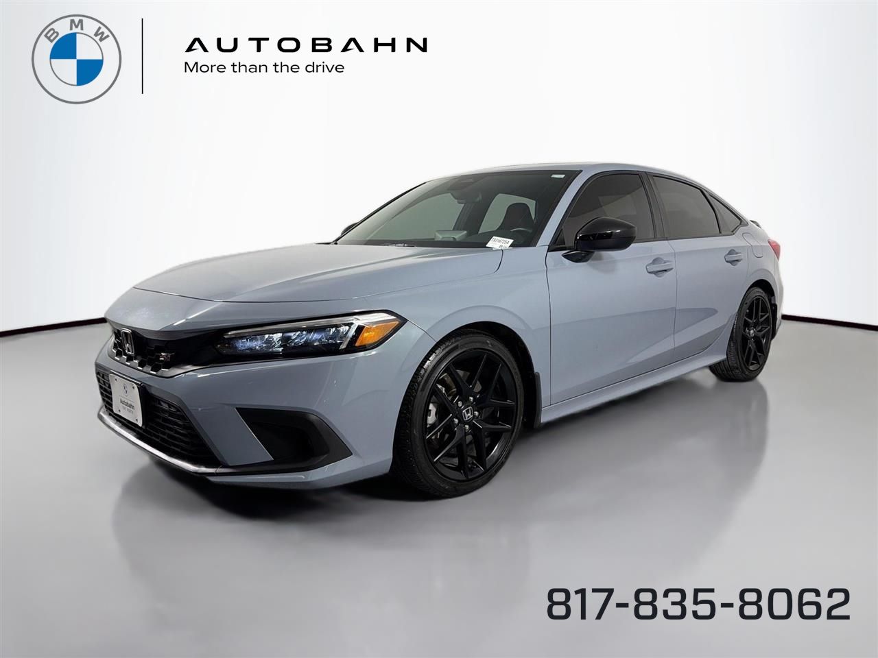 Sonic Gray Pearl 2023 Honda Civic Si FWD Sedan Front-Wheel Drive 6-Speed Manual