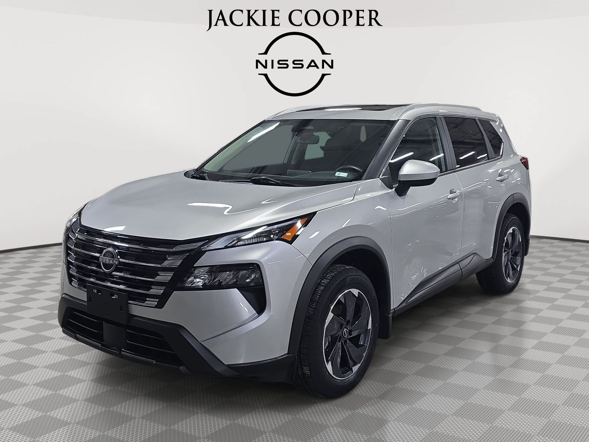 Brilliant Silver Metallic 2024 Nissan Rogue SUV / Crossover Front-Wheel Drive Continuously Variable Transmission