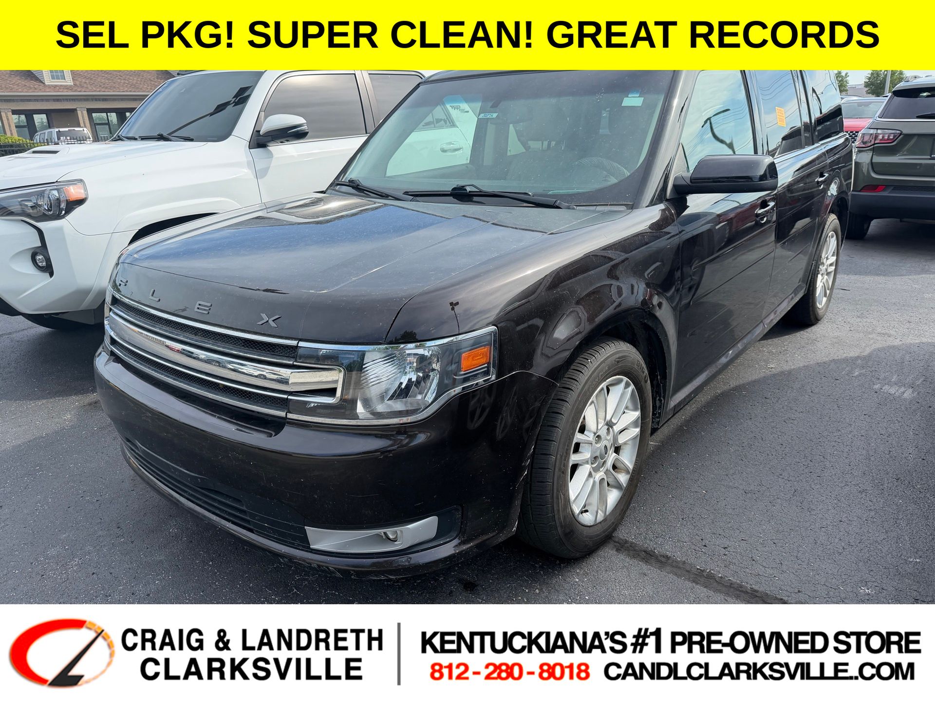 Brown Metallic 2013 Ford Flex SUV / Crossover Front-Wheel Drive 6-Speed Automatic