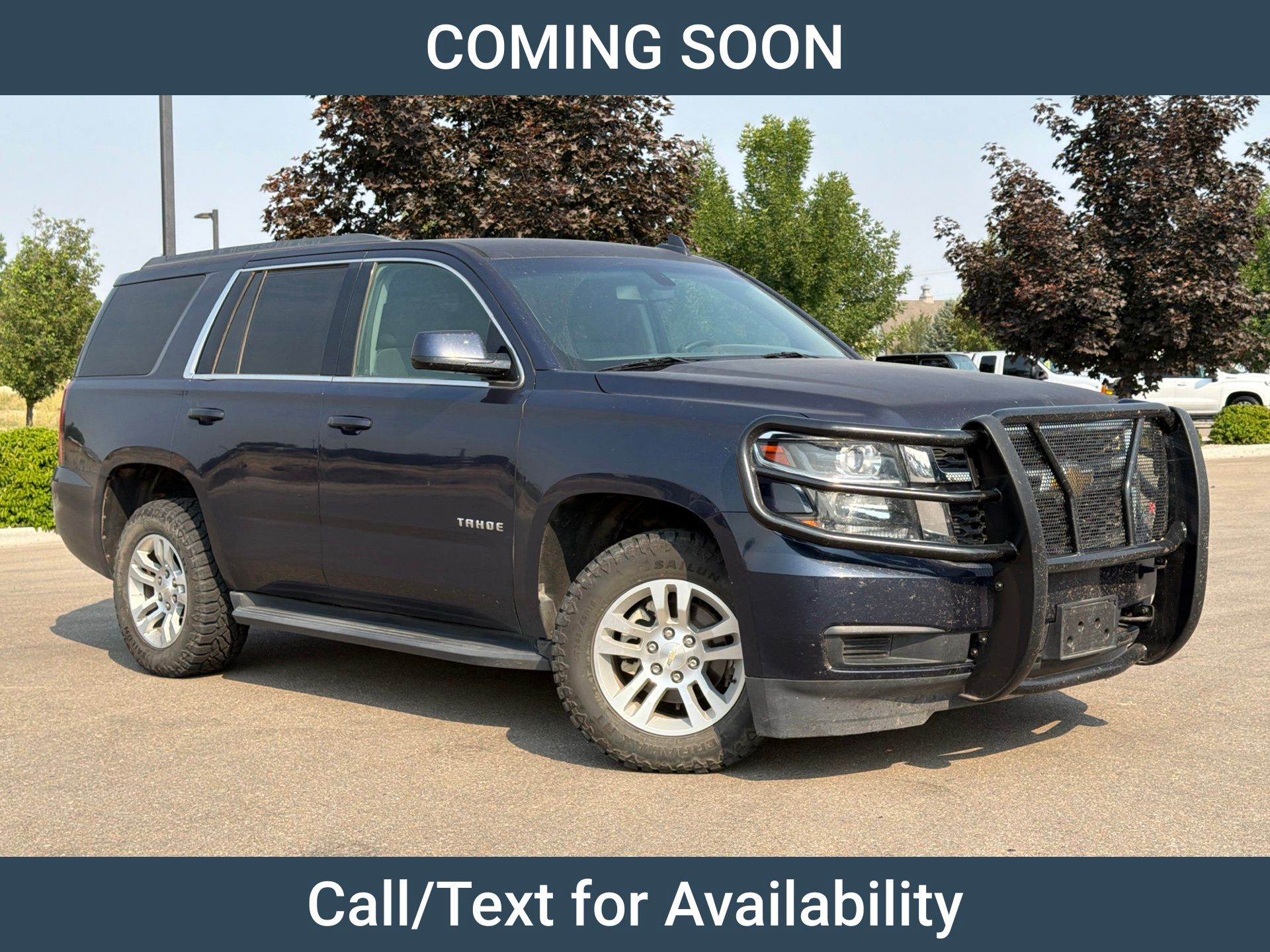 Blue Velvet Metallic 2017 Chevrolet Tahoe SUV / Crossover Four-Wheel Drive Automatic