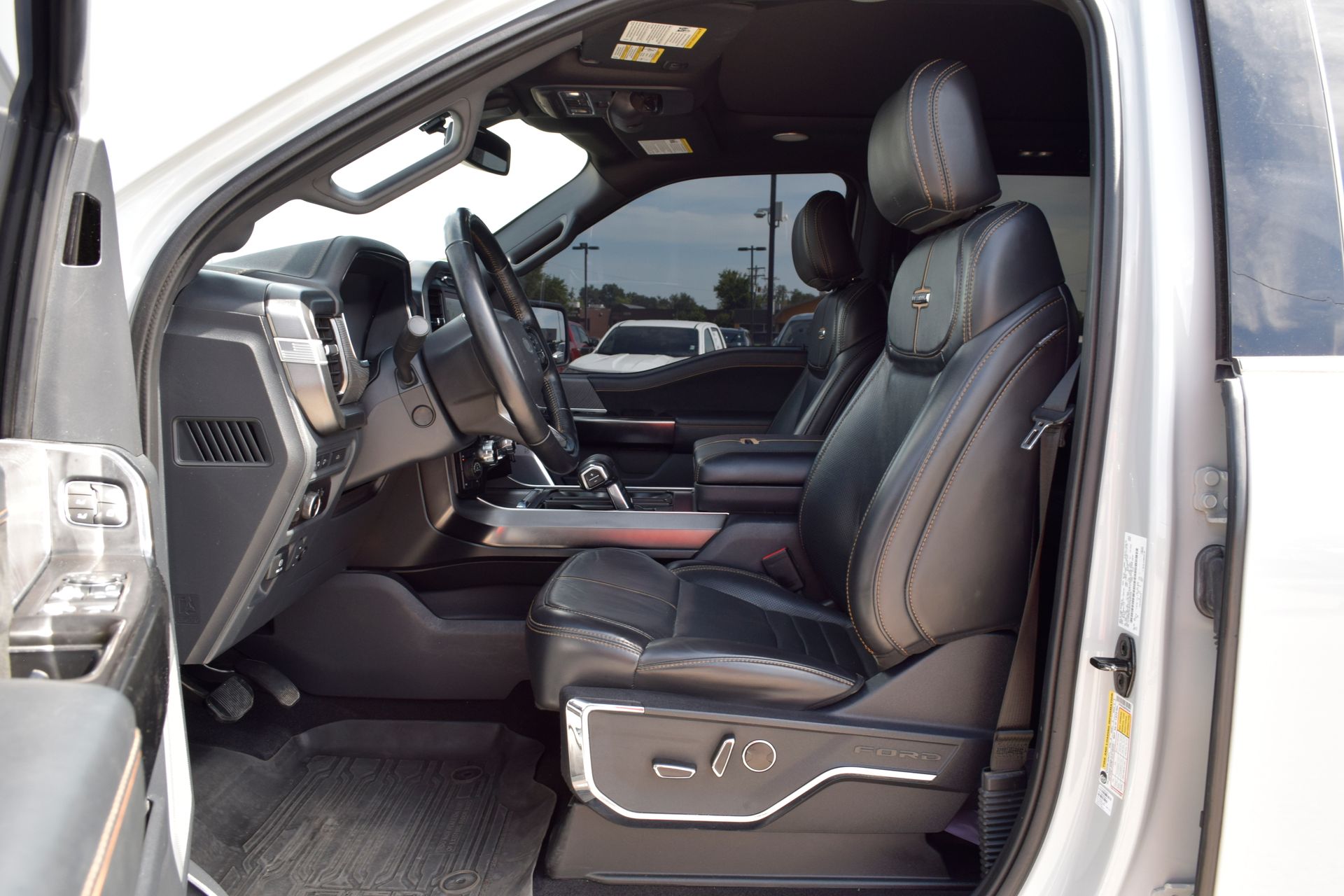 2023 Ford F-150 Platinum White at DeMontrond Ford