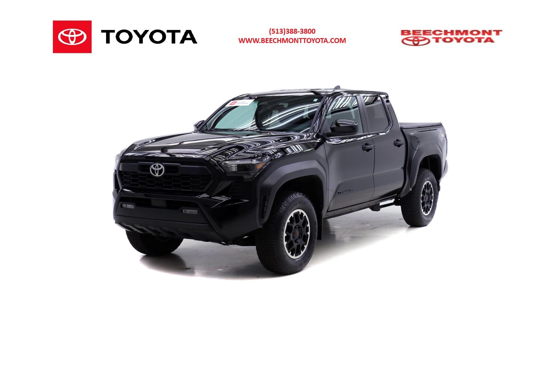 Black 2024 Toyota Tacoma Pickup Truck Four-Wheel Drive 8-Speed Automatic