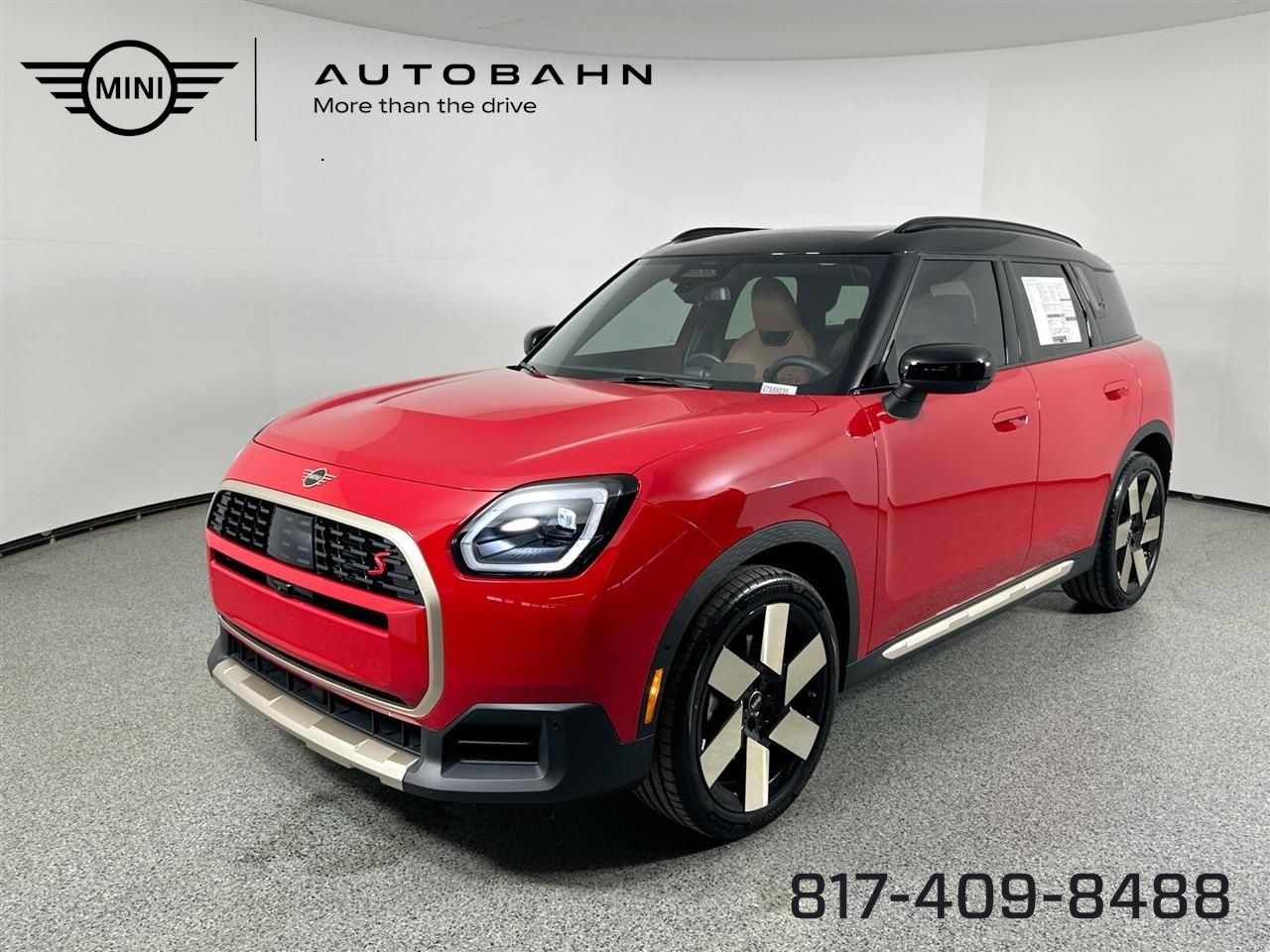 Chili Red II 2025 MINI Countryman Cooper S ALL4 SUV / Crossover All-Wheel Drive 7-Speed Automatic
