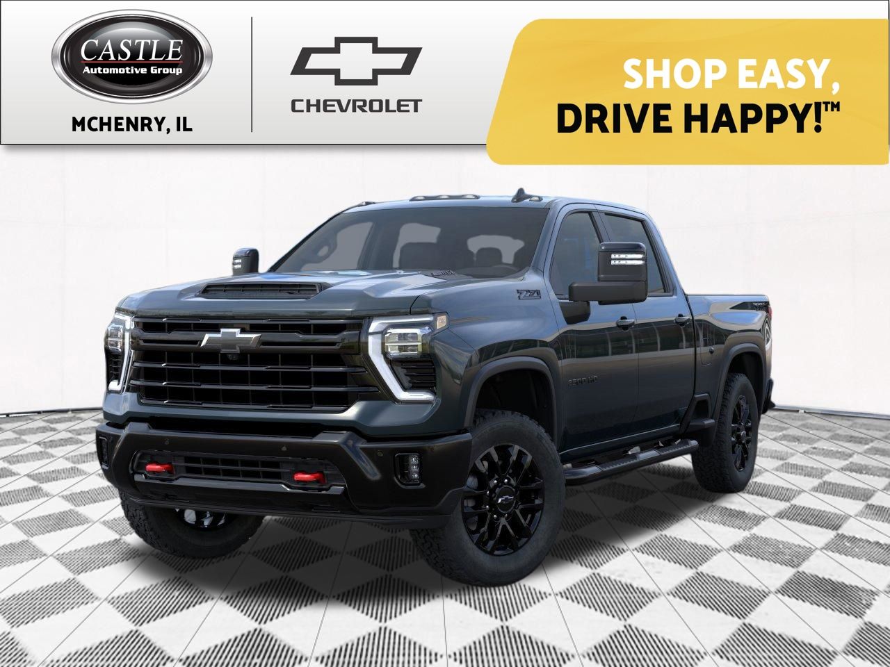 Cypress Gray 2026 Chevrolet Silverado 2500HD Pickup Truck Four-Wheel Drive Automatic