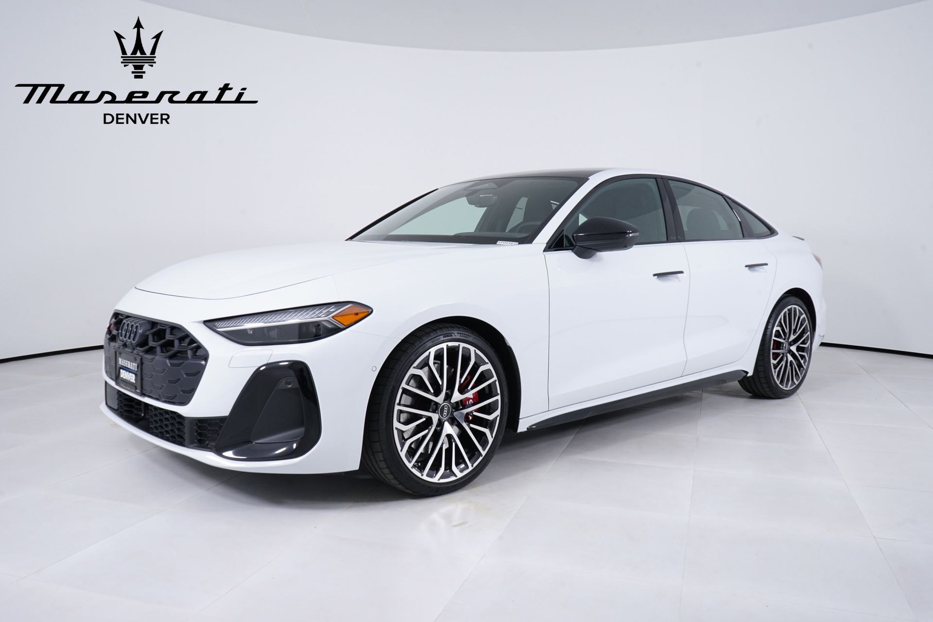 Glacier White Metallic 2025 Audi S5 Sedan All-Wheel Drive 7-Speed Automatic
