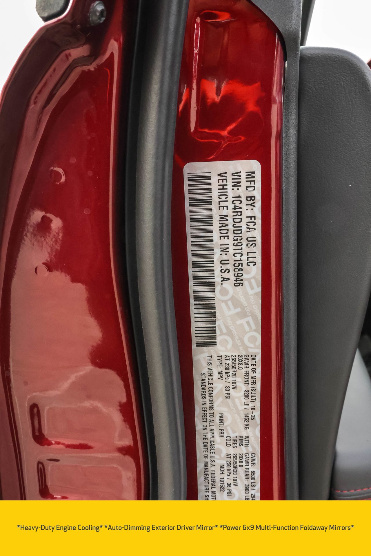 2026 DODGE DURANGO - Image 9