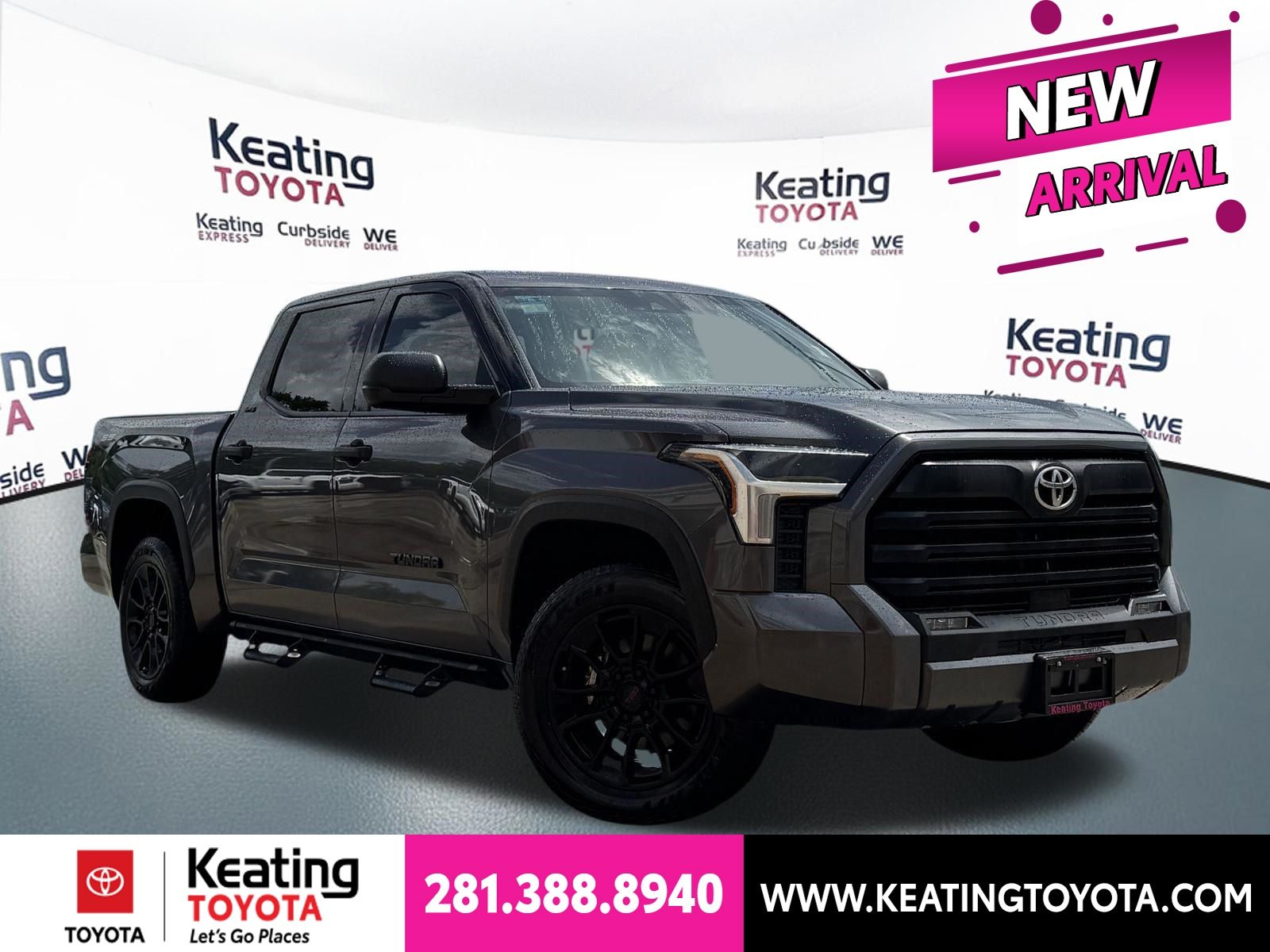 Magnetic Gray Metallic 2023 Toyota Tundra Pickup Truck 4X2 Automatic