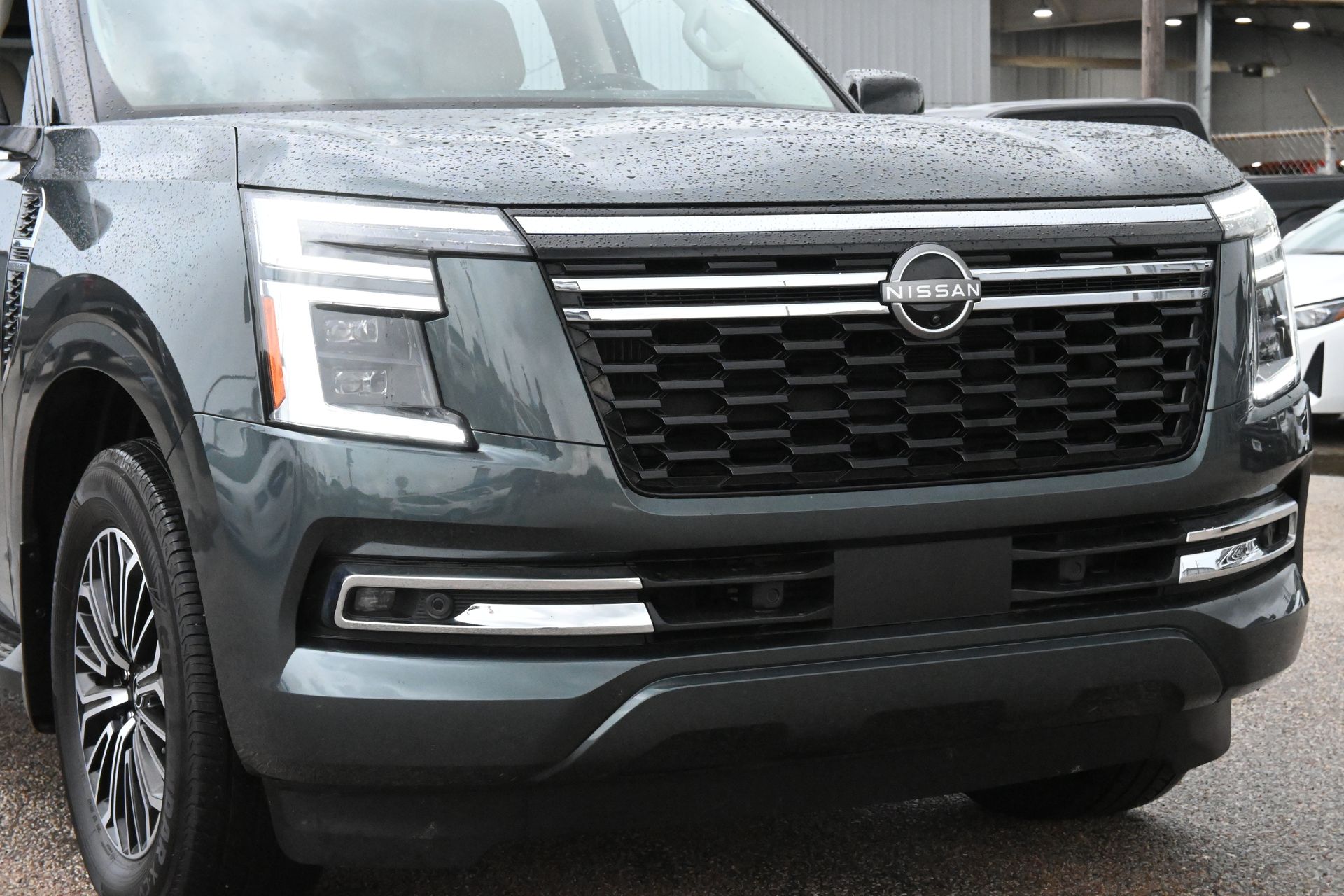 2025 Nissan Armada Platinum White at Central Houston Nissan
