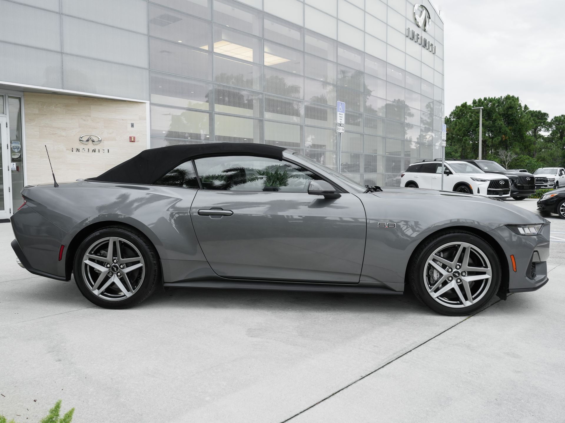 used 2024 Ford Mustang car, priced at $46,300