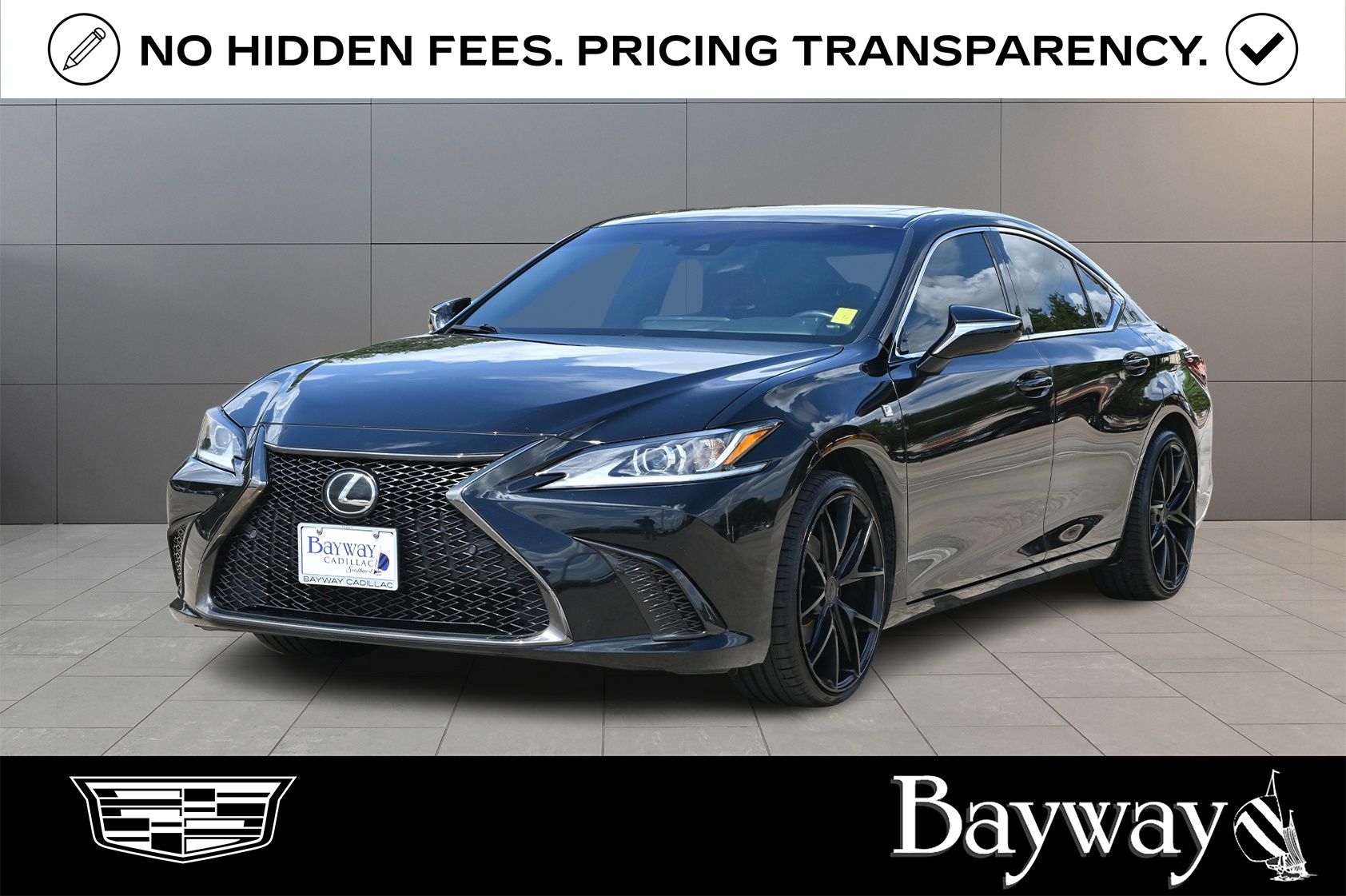 2022 Lexus ES 350 F Sport Black at Westside Lexus
