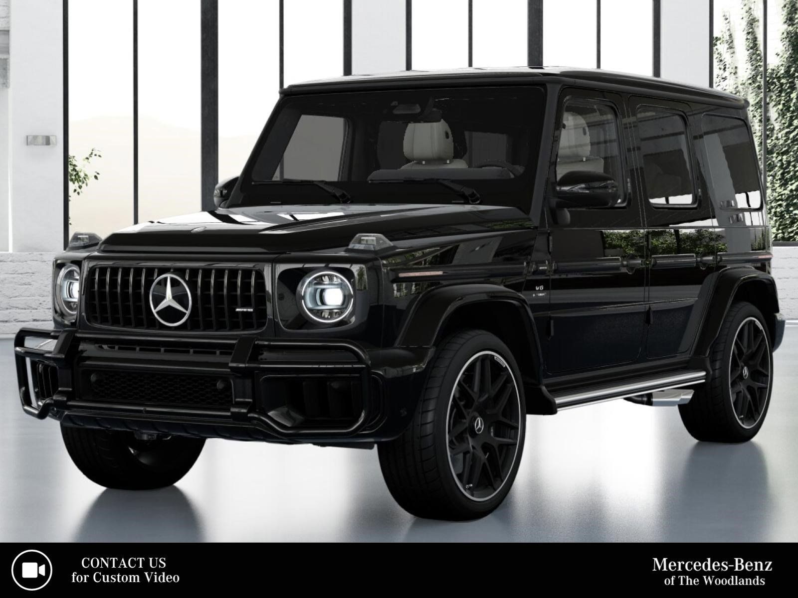 Obsidian Black Metallic 2026 Mercedes-Benz G-Class AMG G 63 4MATIC SUV / Crossover All-Wheel Drive 9-Speed Automatic