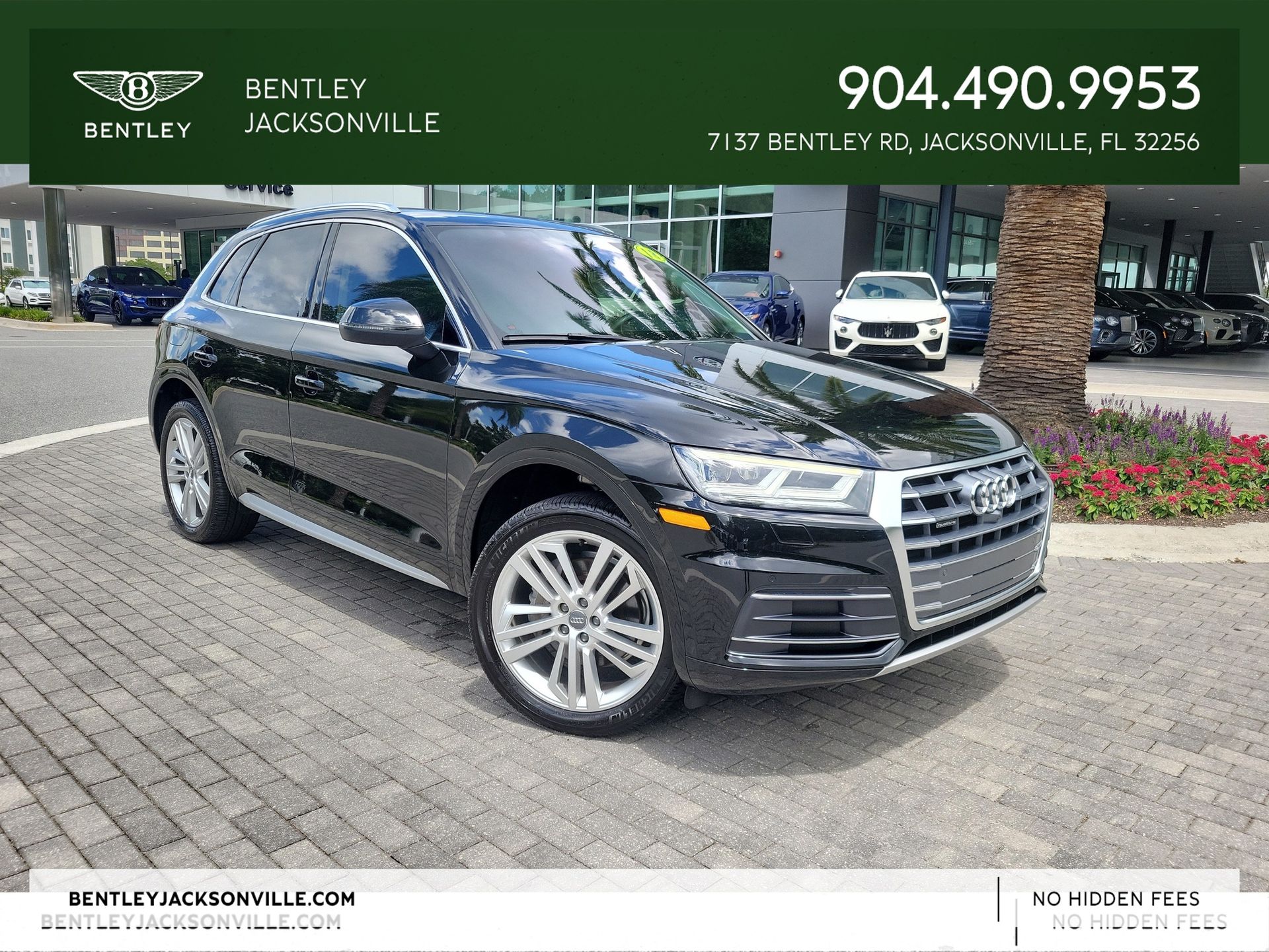 Black 2018 Audi Q5 SUV / Crossover All-Wheel Drive 7-Speed Automatic