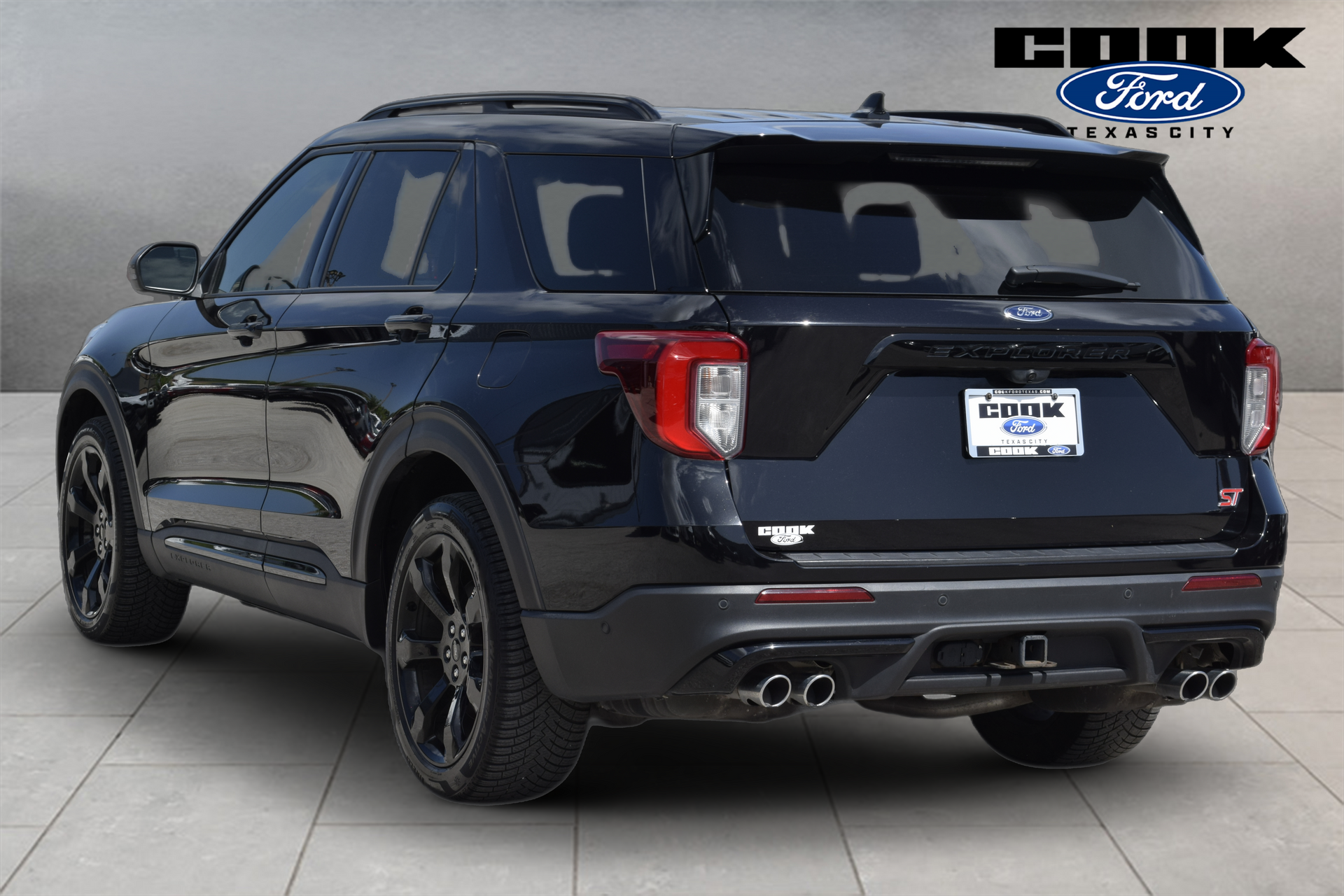 2020 Ford Explorer ST Black at Cook Ford