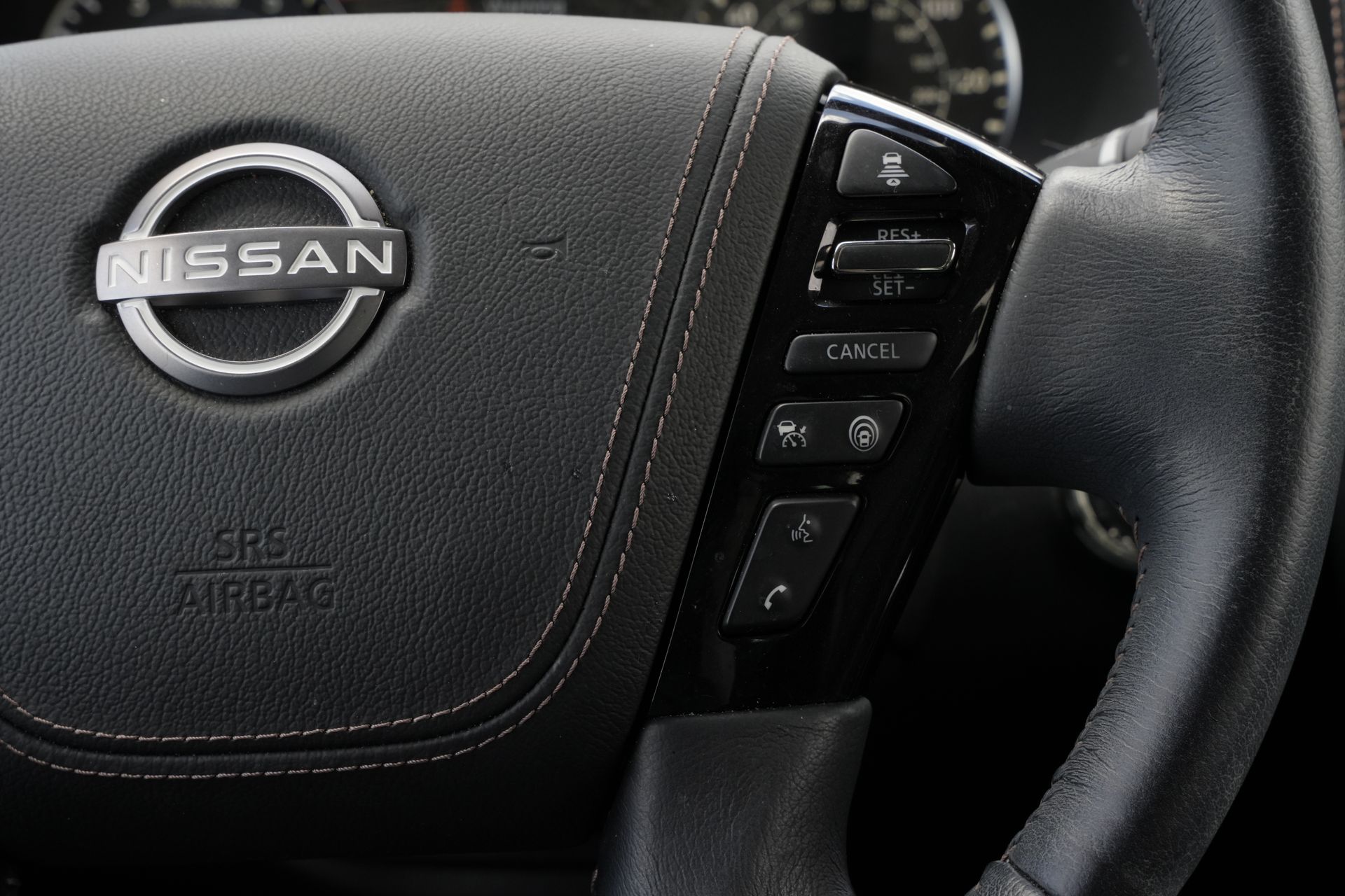 2023 Nissan Armada Platinum White at DeMontrond Ford