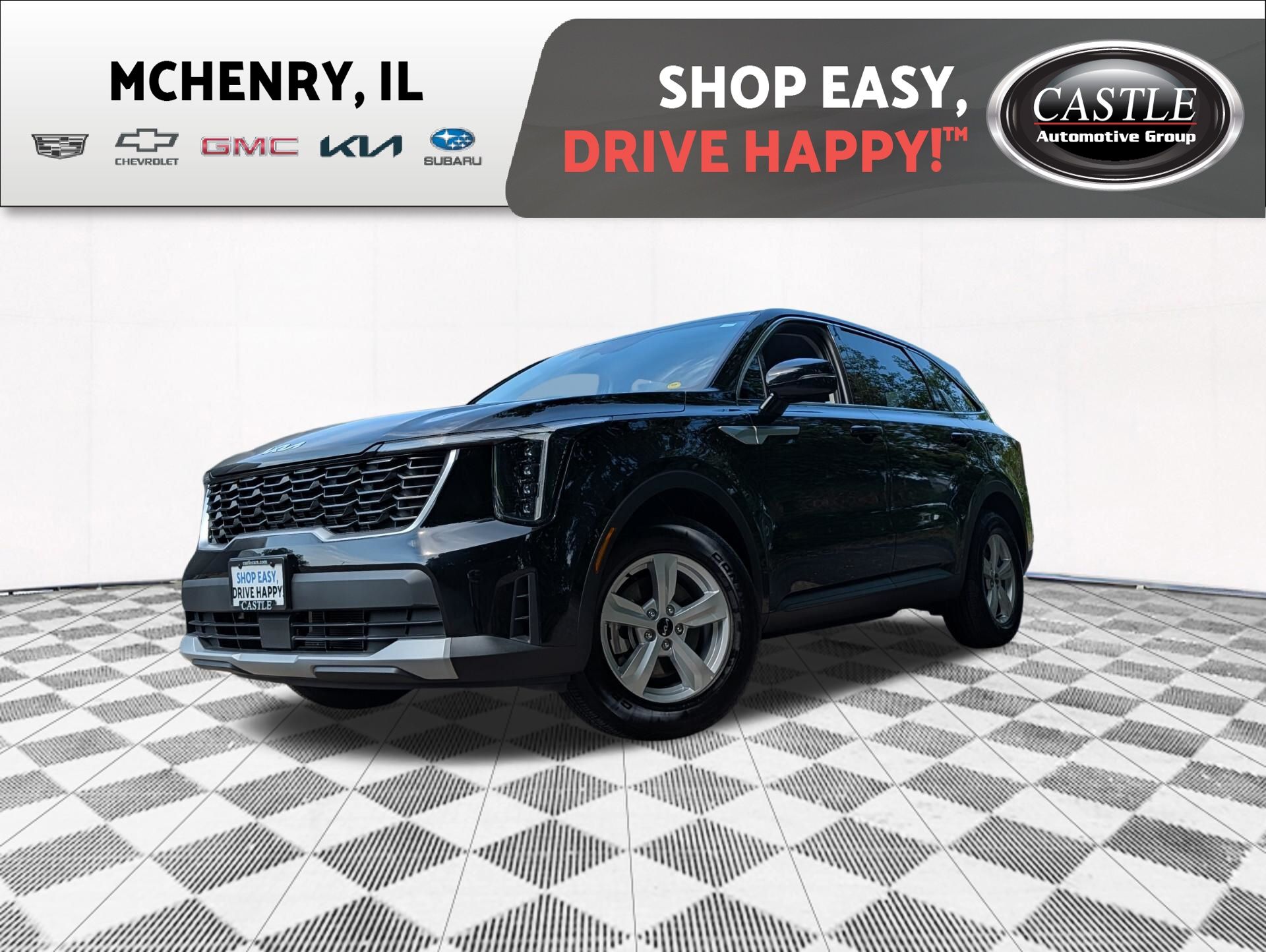 Ebony Black 2026 Kia Sorento SUV / Crossover Front-Wheel Drive 8-Speed Automatic