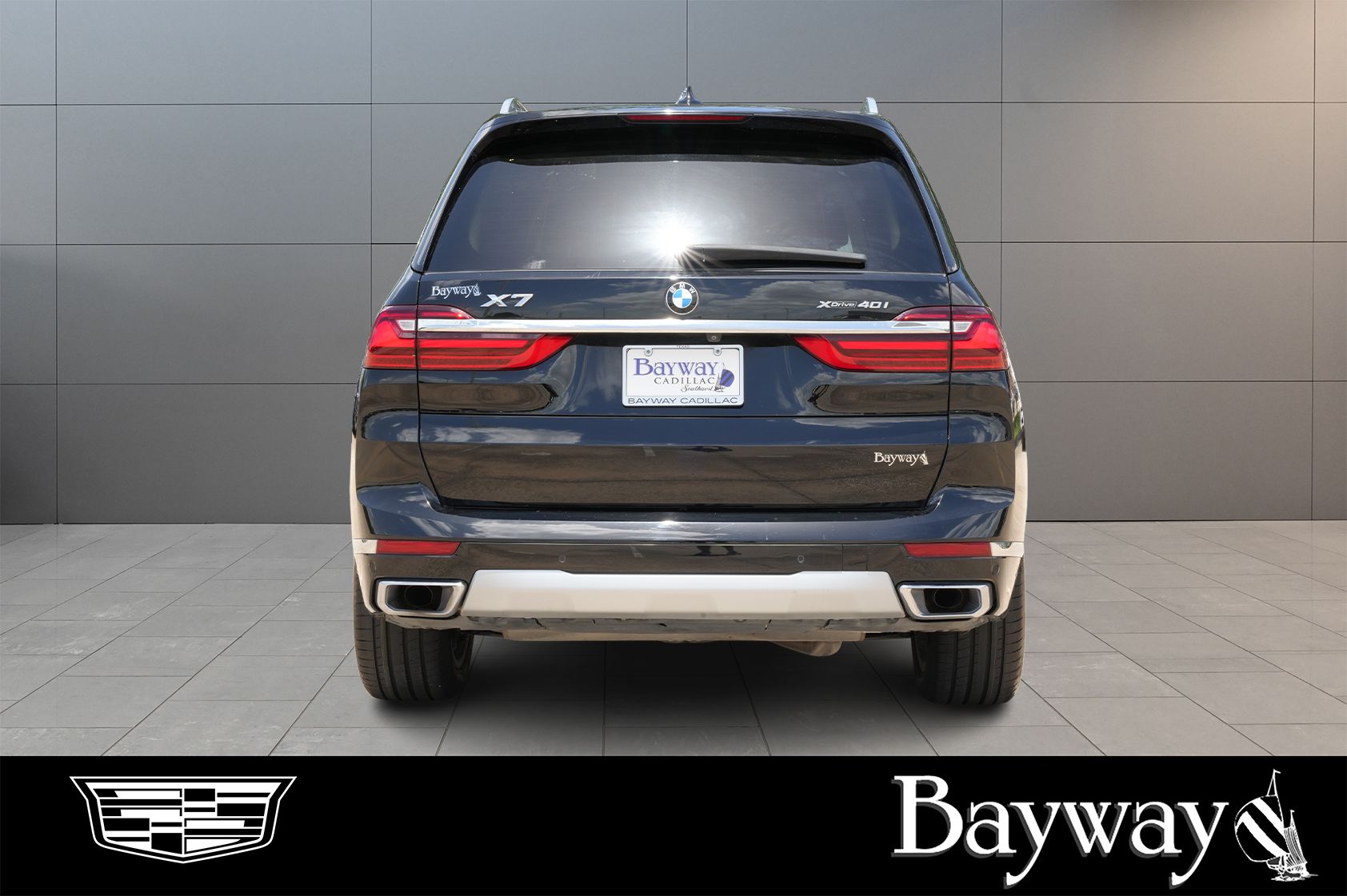 2022 BMW X7 xDrive40i Black at Bayway Cadillac of The Woodlands