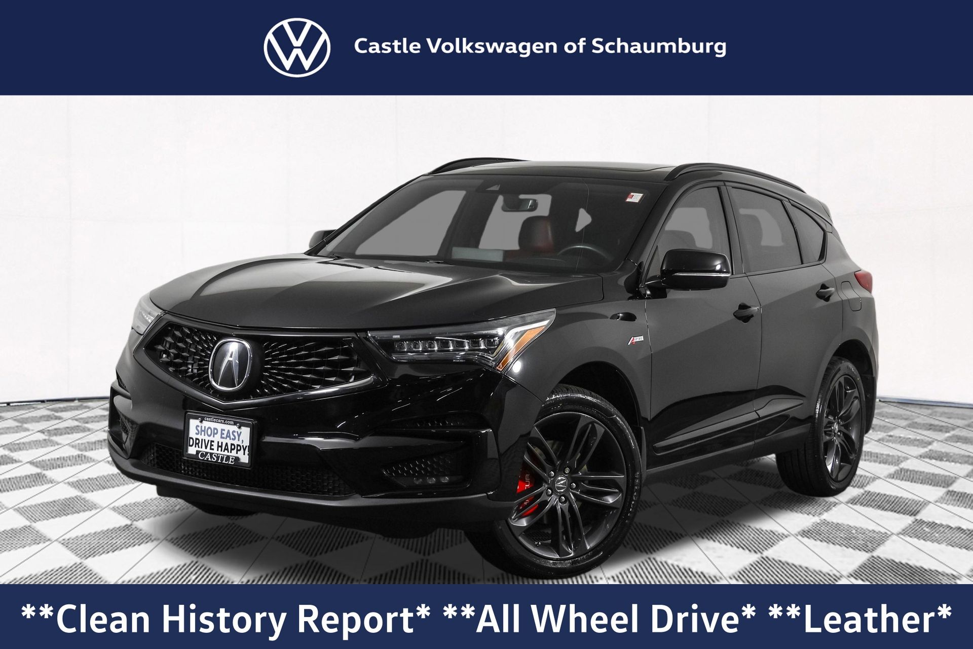 Majestic Black Pearl 2019 Acura RDX SUV / Crossover All-Wheel Drive Automatic