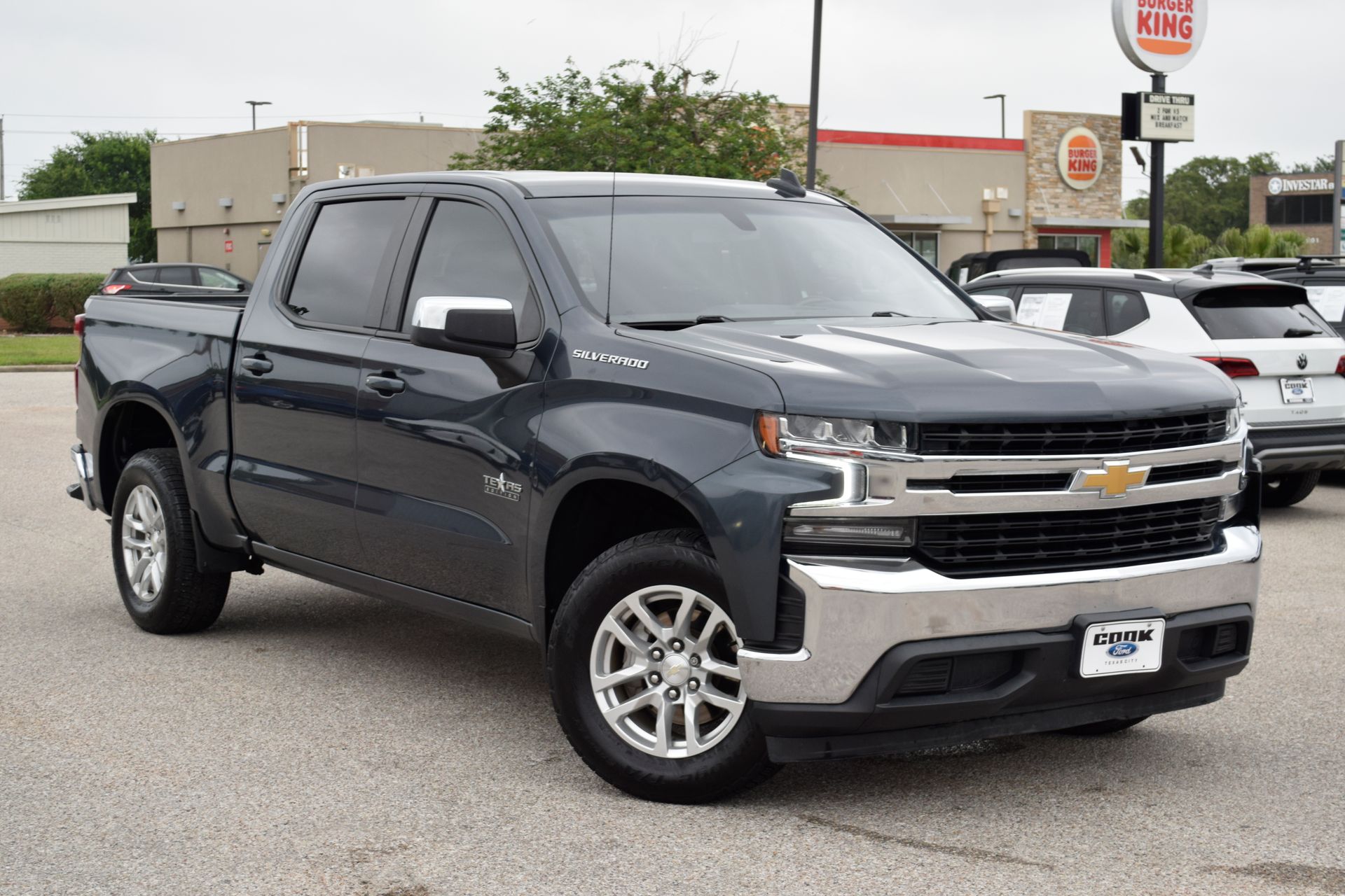 2021 Chevrolet Silverado 1500 LT Gray at DeMontrond Gulf Freeway
