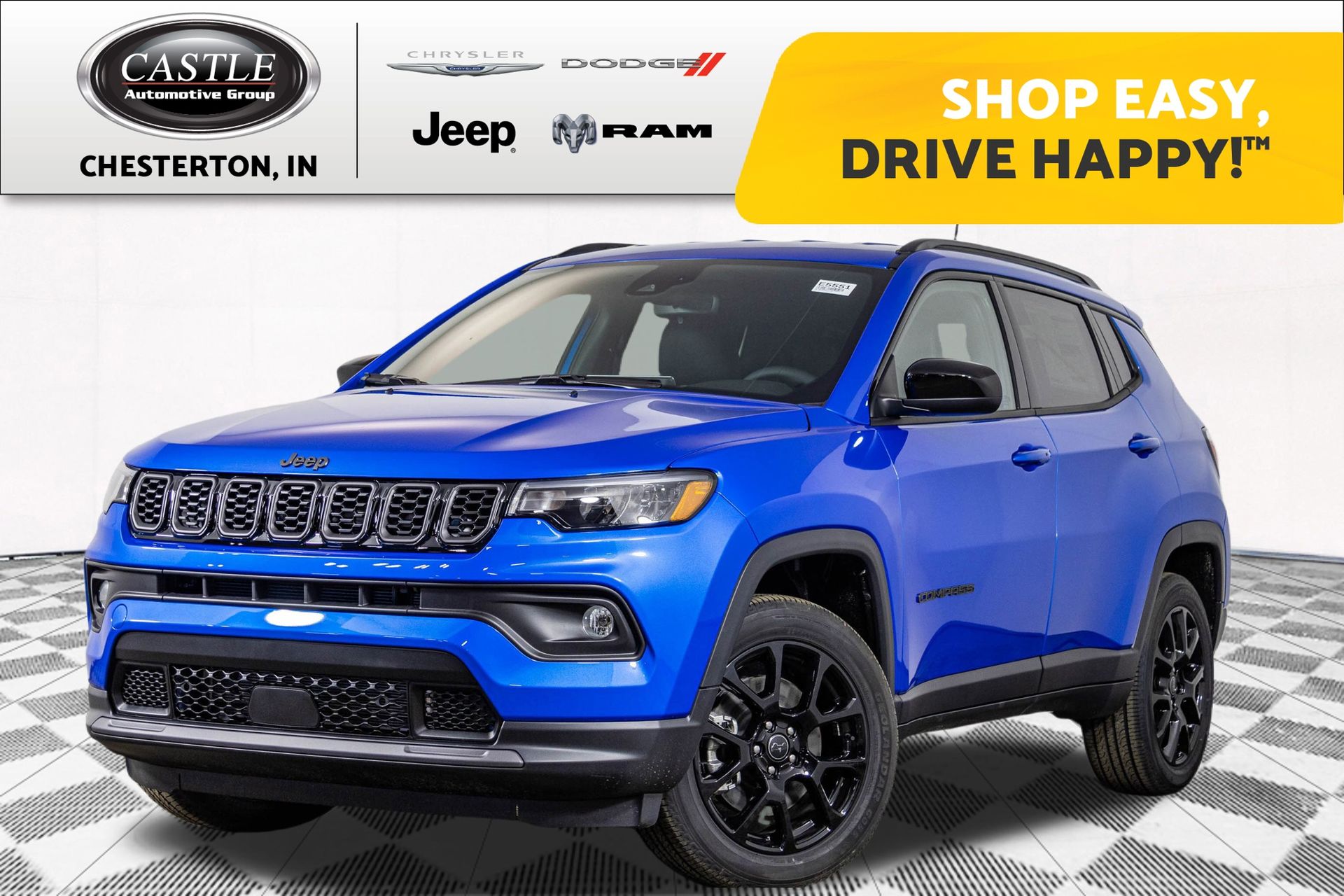 Hydro Blue Pearlcoat 2026 Jeep Compass SUV / Crossover Four-Wheel Drive 8-Speed Automatic