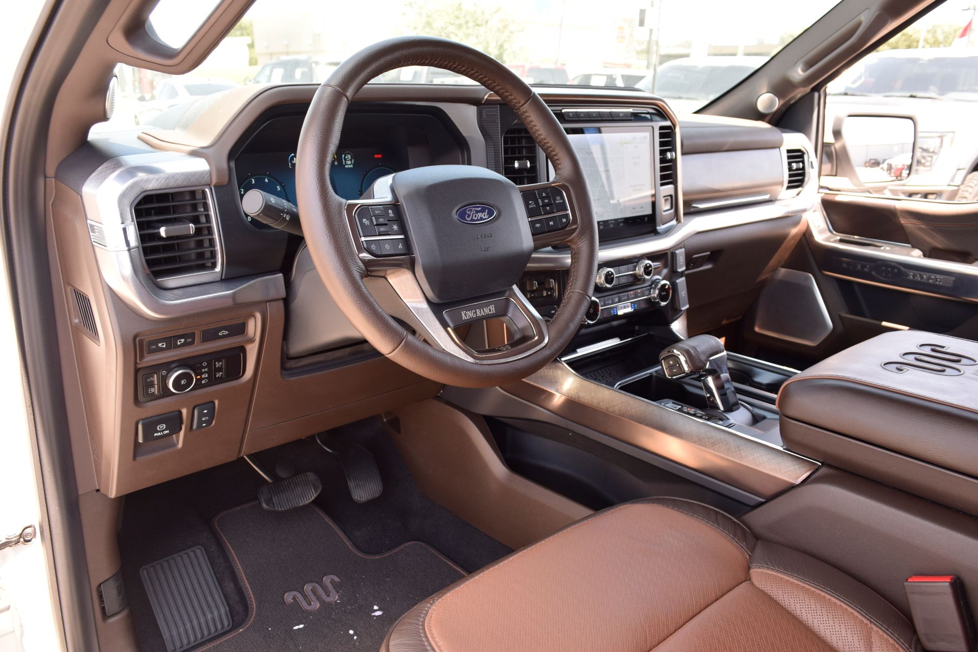 2024 Ford F-150 King Ranch White at DeMontrond Gulf Freeway