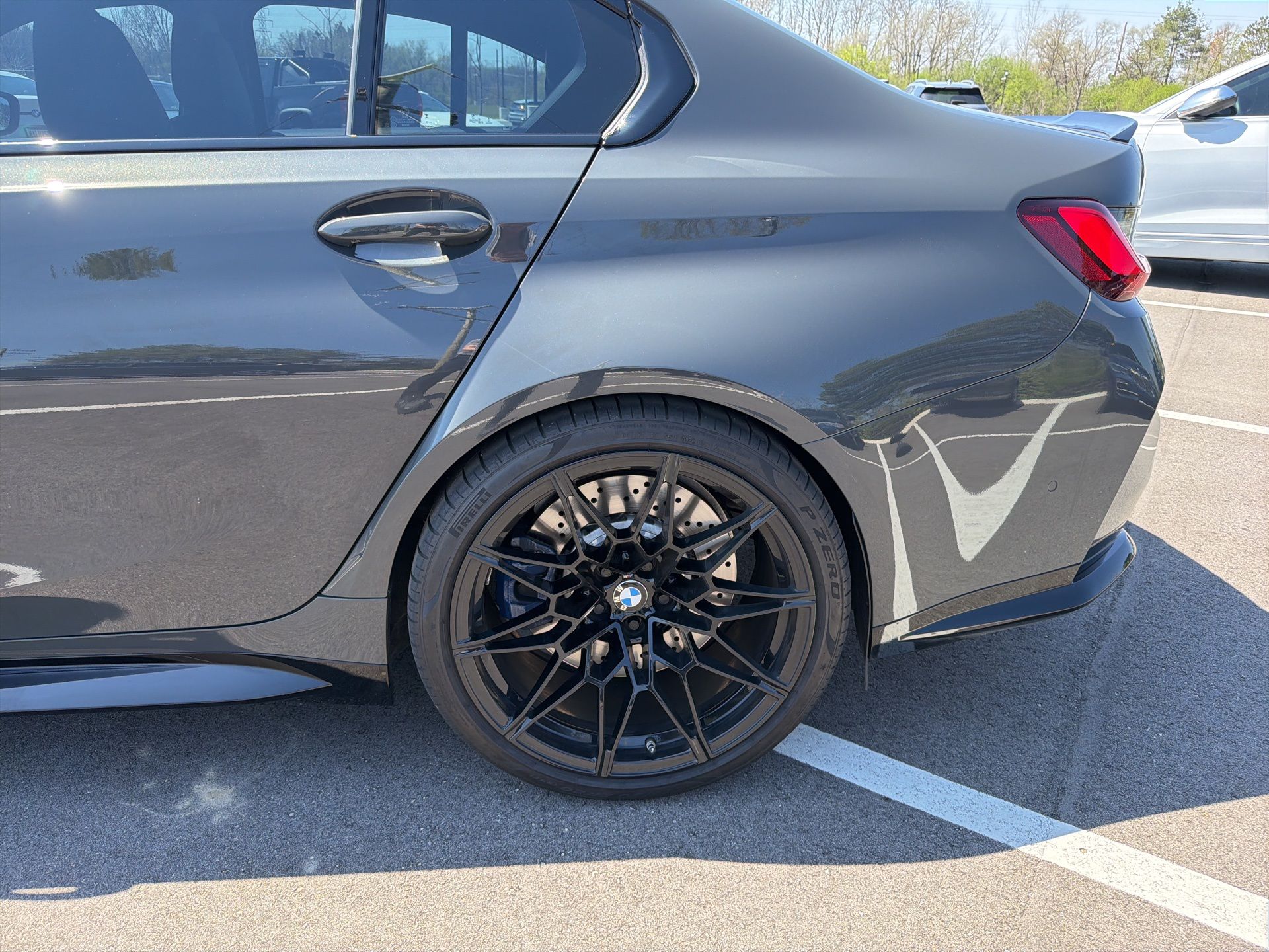 used 2024 BMW M3 car, priced at $89,900