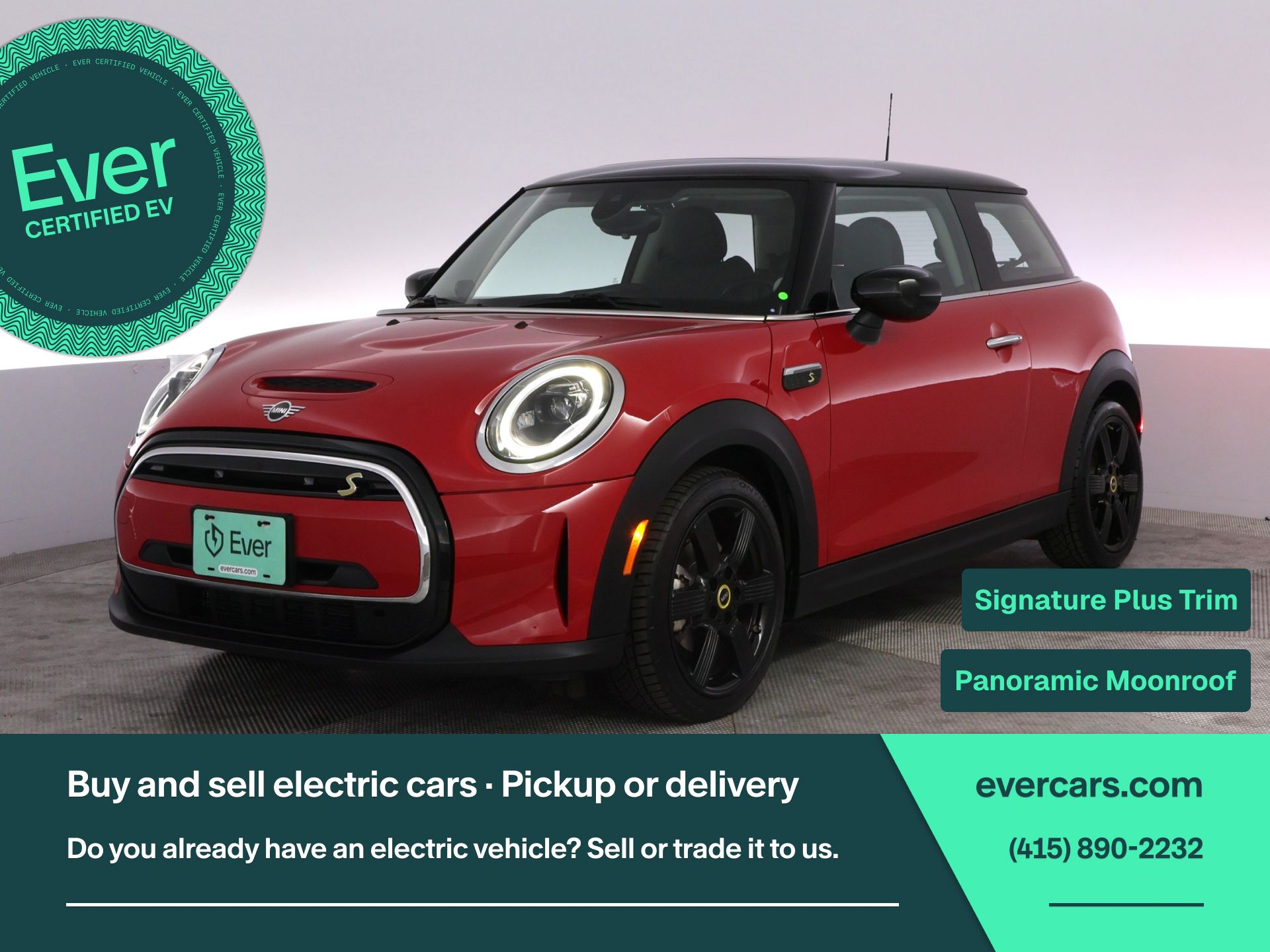Chili Red 2022 MINI Cooper Hatchback Front-Wheel Drive 1-Speed Automatic