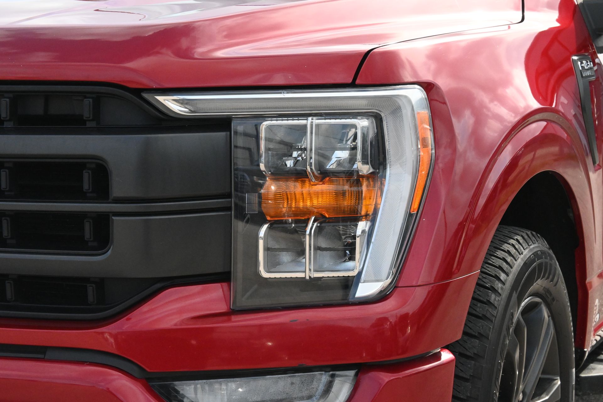 2021 Ford F-150 Lariat Red at Cook Ford