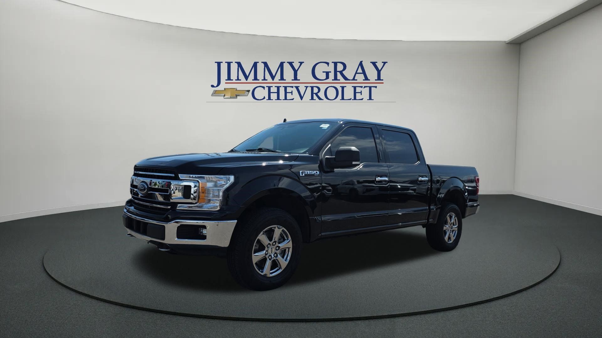 Black Metallic 2020 Ford F-150 Pickup Truck Four-Wheel Drive Automatic