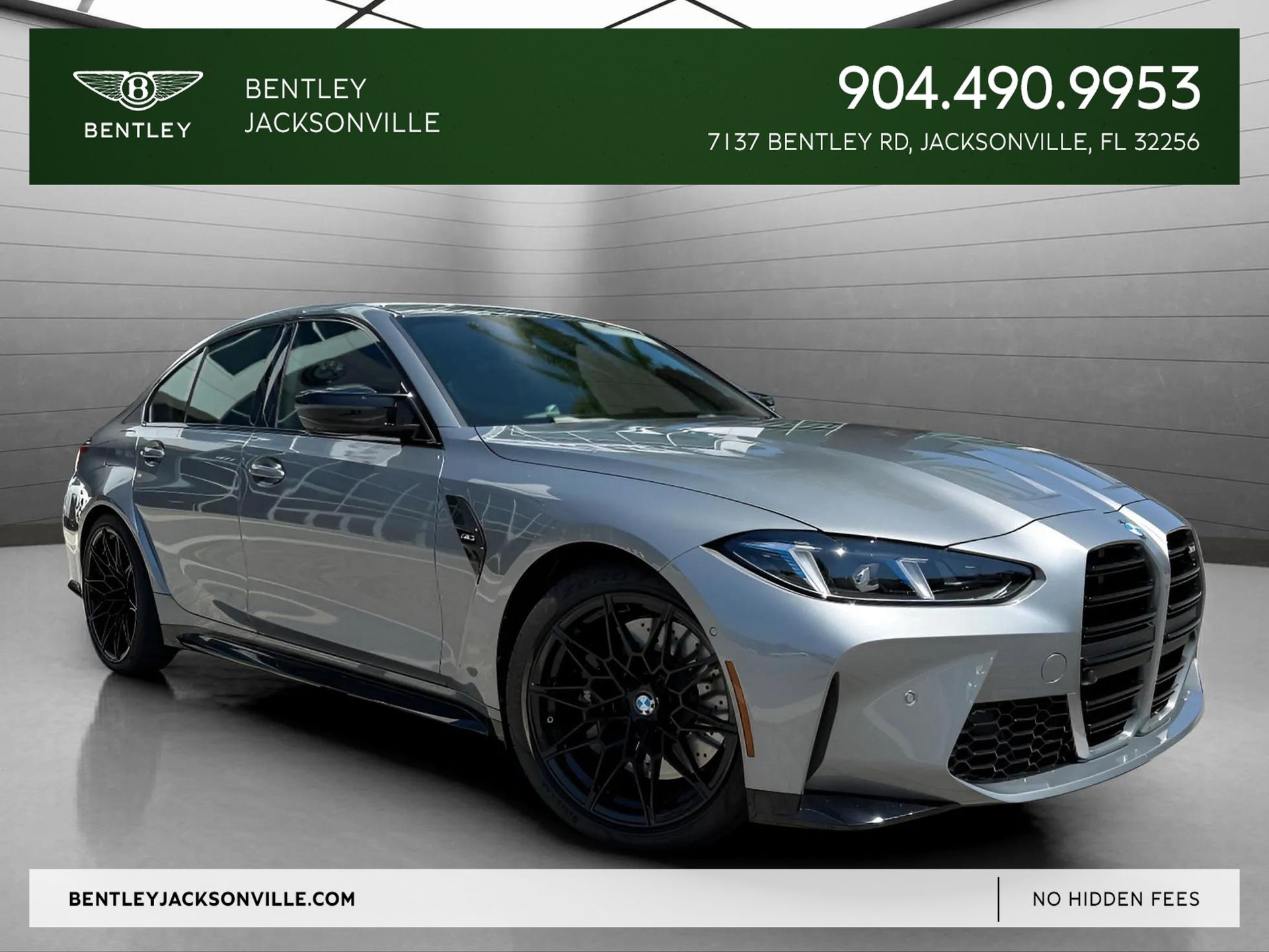 Skyscraper Gray Metallic 2025 BMW M3 RWD Sedan Rear-Wheel Drive 6-Speed Manual