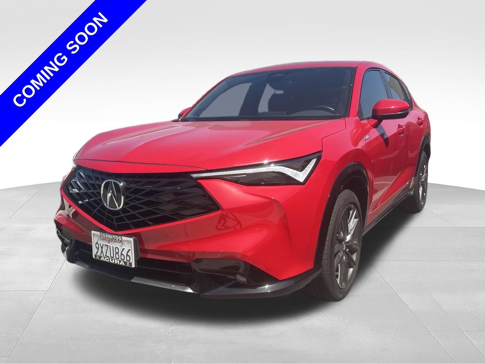 Milano Red 2025 Acura ADX SUV / Crossover Front-Wheel Drive Continuously Variable Transmission