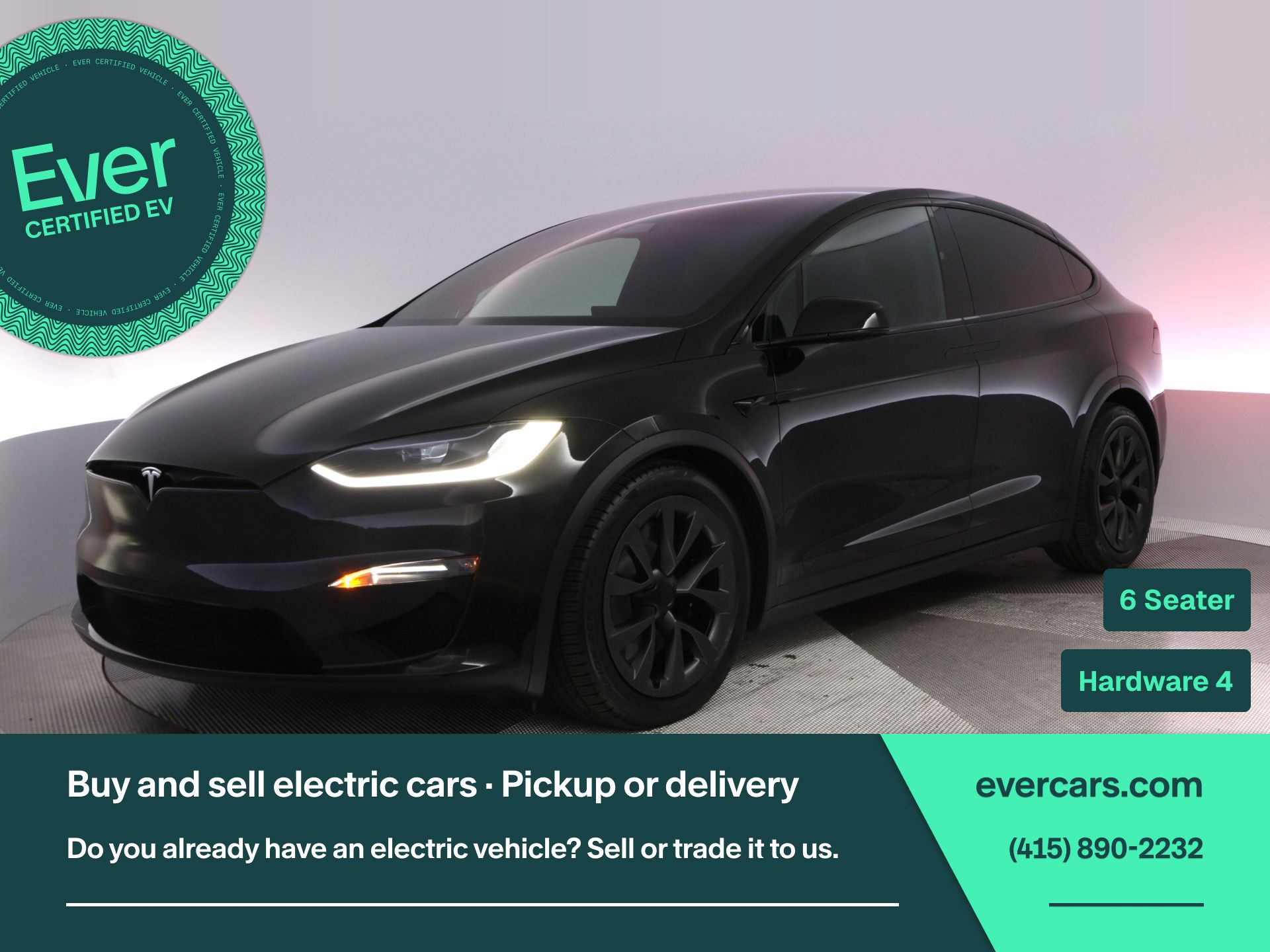 Black 2024 Tesla Model X SUV / Crossover All-Wheel Drive 1-Speed Automatic