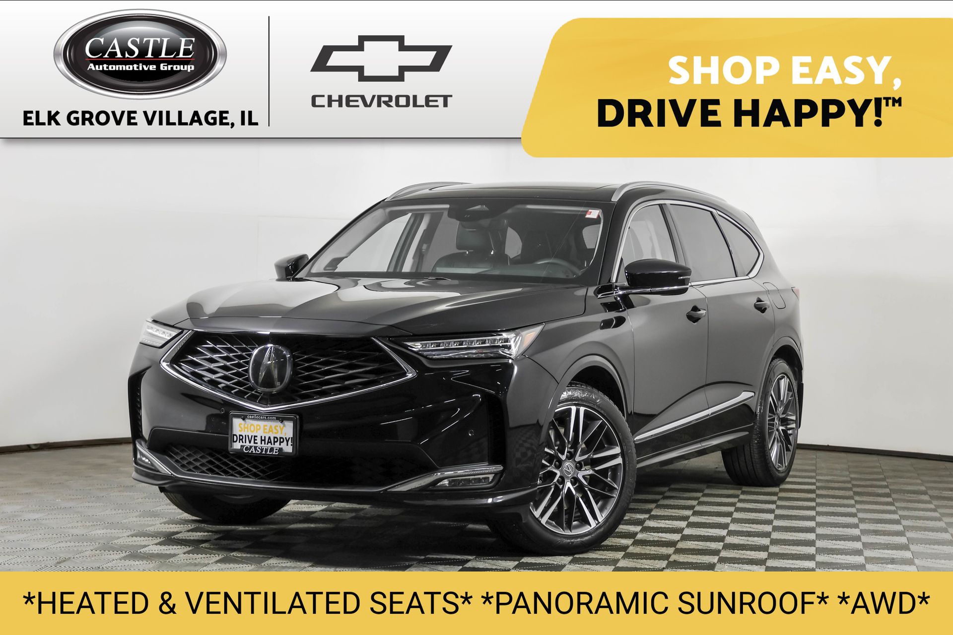 Black Pearl 2025 Acura MDX SUV / Crossover All-Wheel Drive Automatic