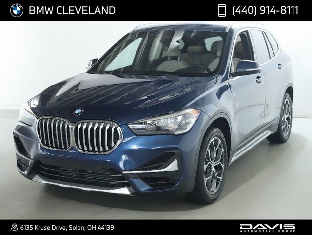 Phytonic Blue Metallic 2021 BMW X1 xDrive28i AWD SUV / Crossover All-Wheel Drive 8-Speed Automatic
