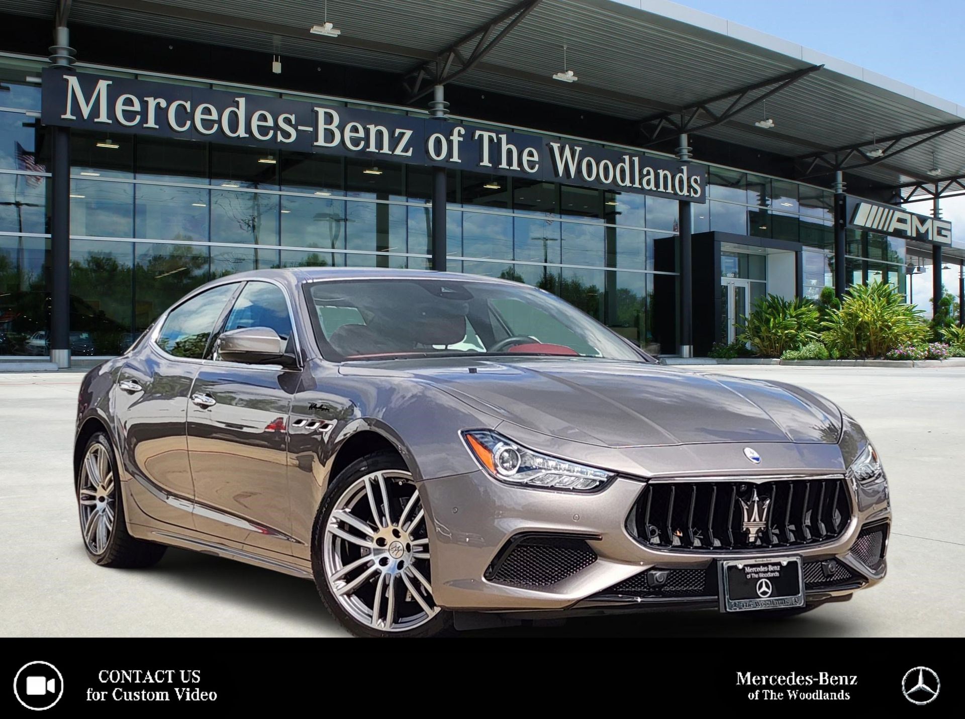 Grigio Metallic 2022 Maserati Ghibli Sedan Rear-Wheel Drive 8-Speed Automatic