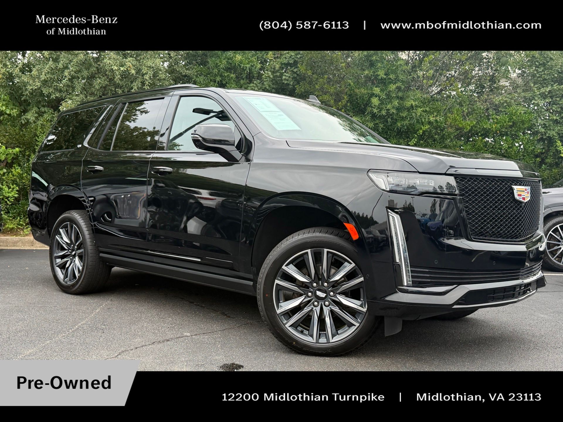 Black Raven 2023 Cadillac Escalade SUV / Crossover Four-Wheel Drive Automatic