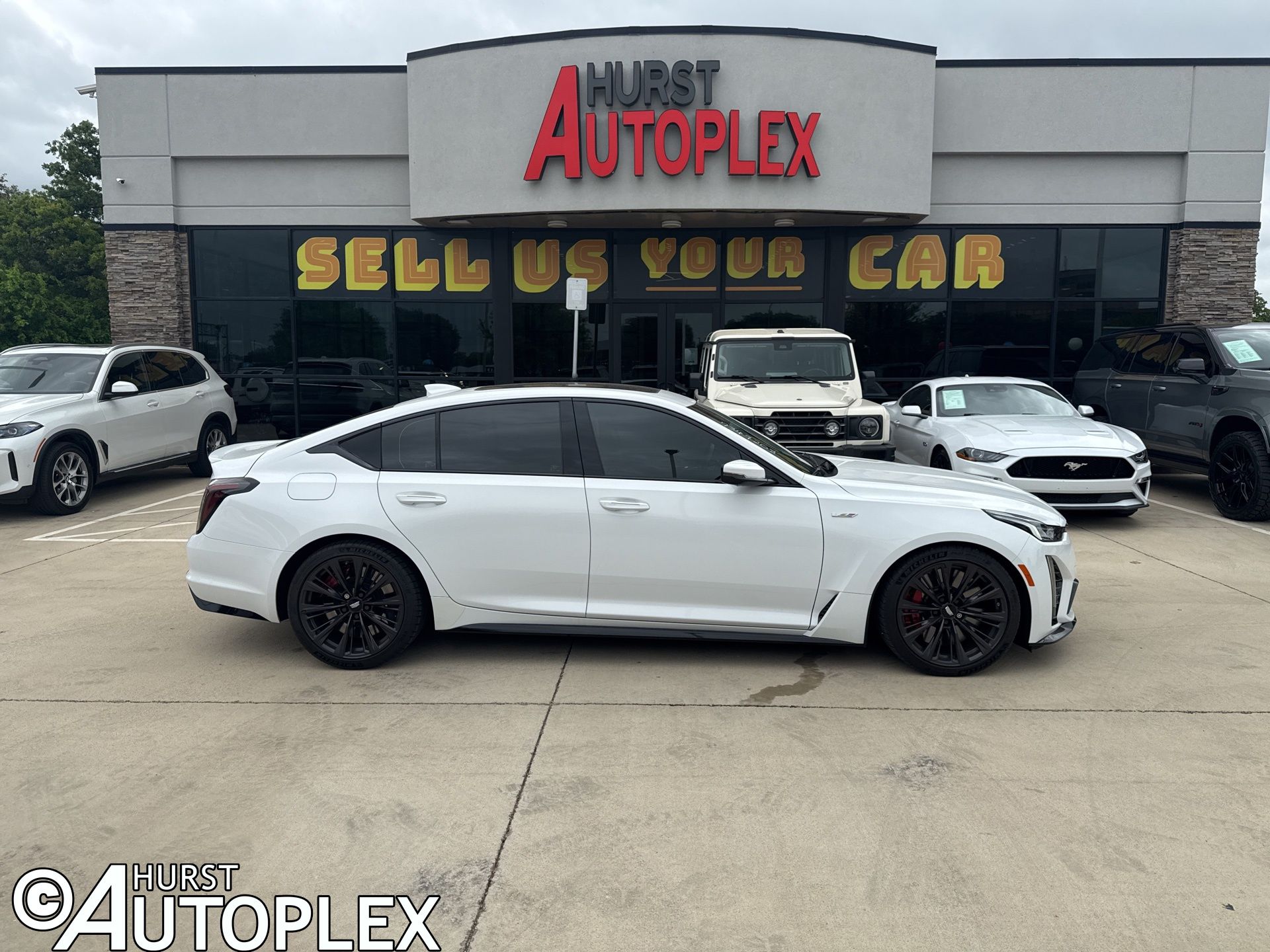 Summit White 2023 Cadillac CT5-V Blackwing RWD Sedan Rear-Wheel Drive Automatic