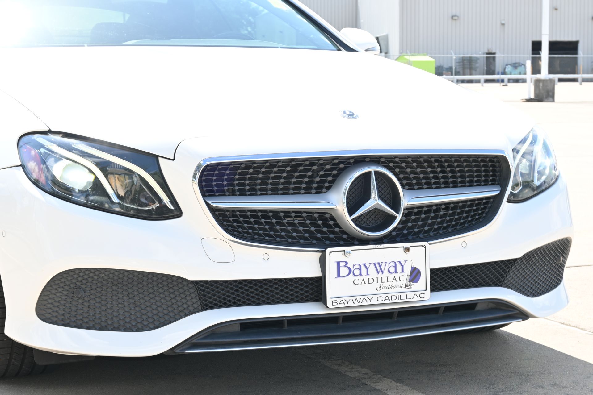 2018 Mercedes-Benz E-Class E 400 White at Bayway Cadillac Southwest