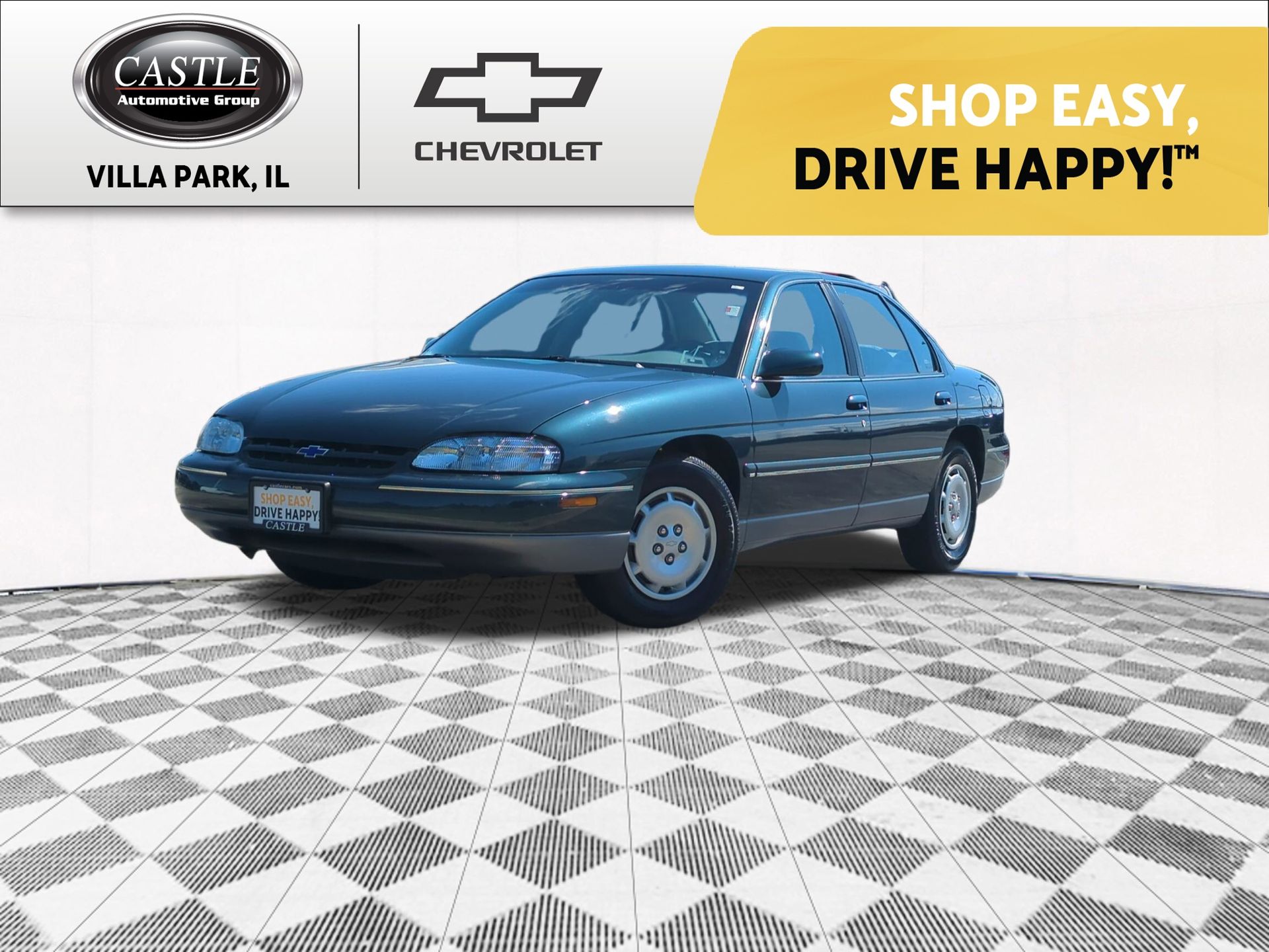 Green 1996 Chevrolet Lumina Sedan Front-Wheel Drive 4-Speed Automatic