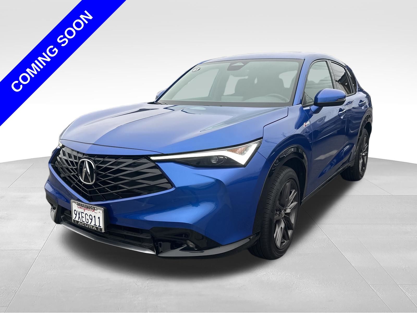 Adriatic Blue Sea Metallic 2025 Acura ADX FWD with A-SPEC Package SUV / Crossover Front-Wheel Drive Continuously Variable Transmission