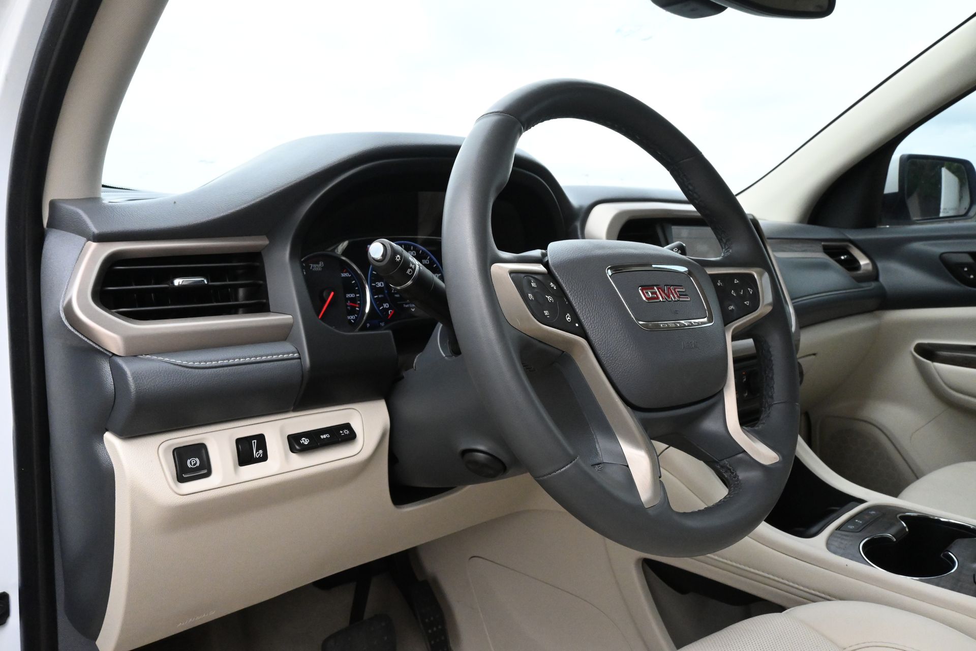 2023 GMC Acadia Denali White at Wharton Ford