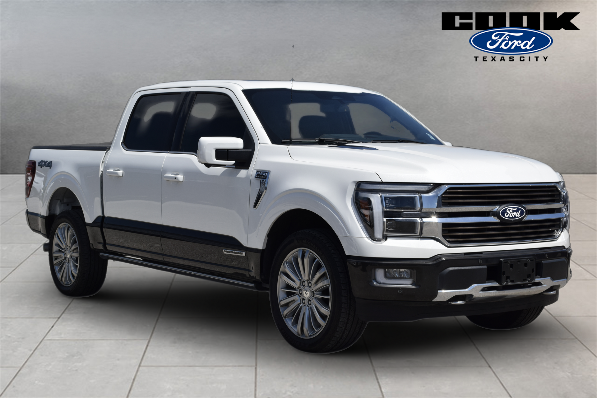 2024 Ford F-150 King Ranch White at DeMontrond Gulf Freeway
